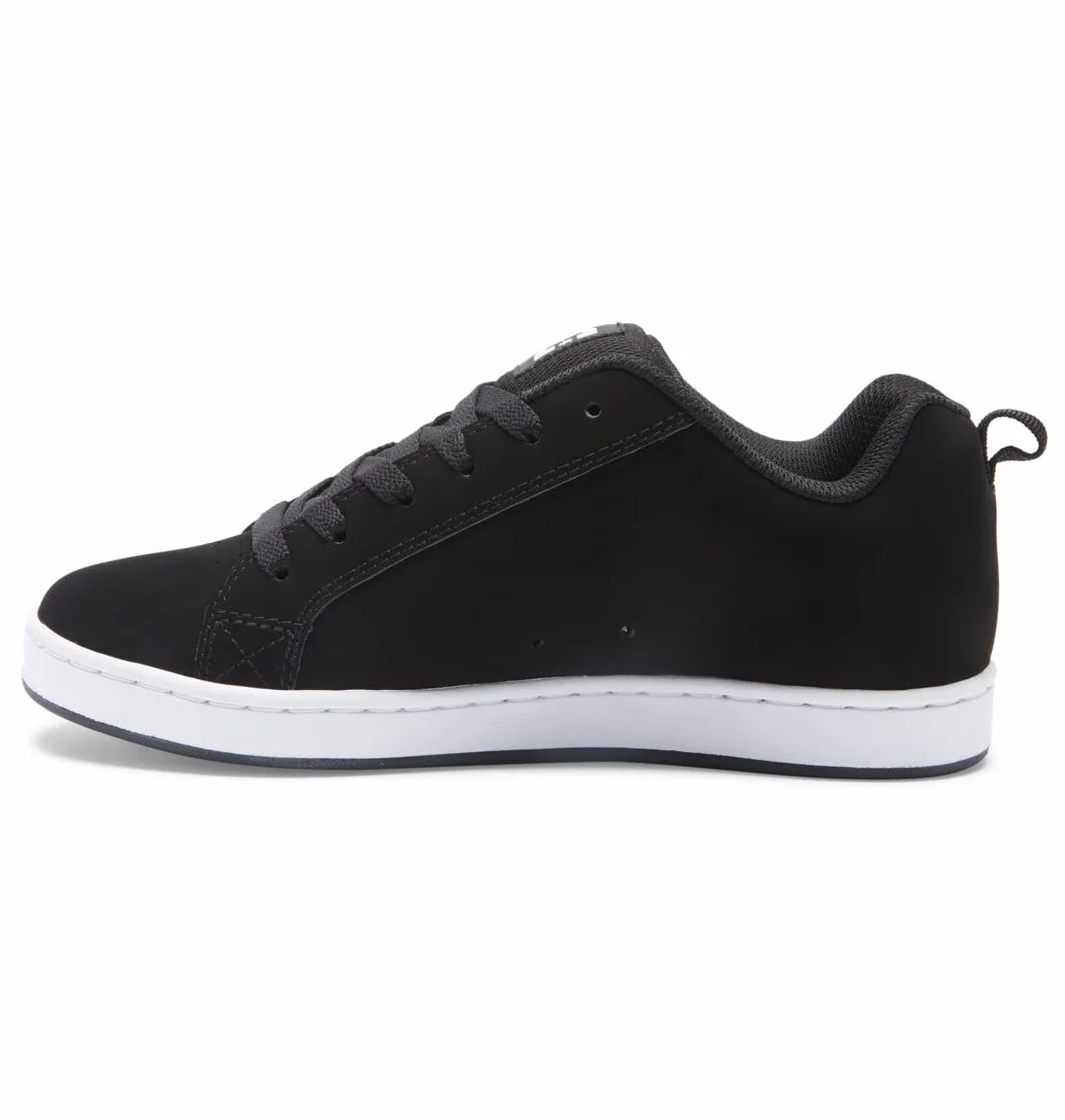 DC Shoes Court Graffik Baskets de Skate pour Femme en Noir et Blanc