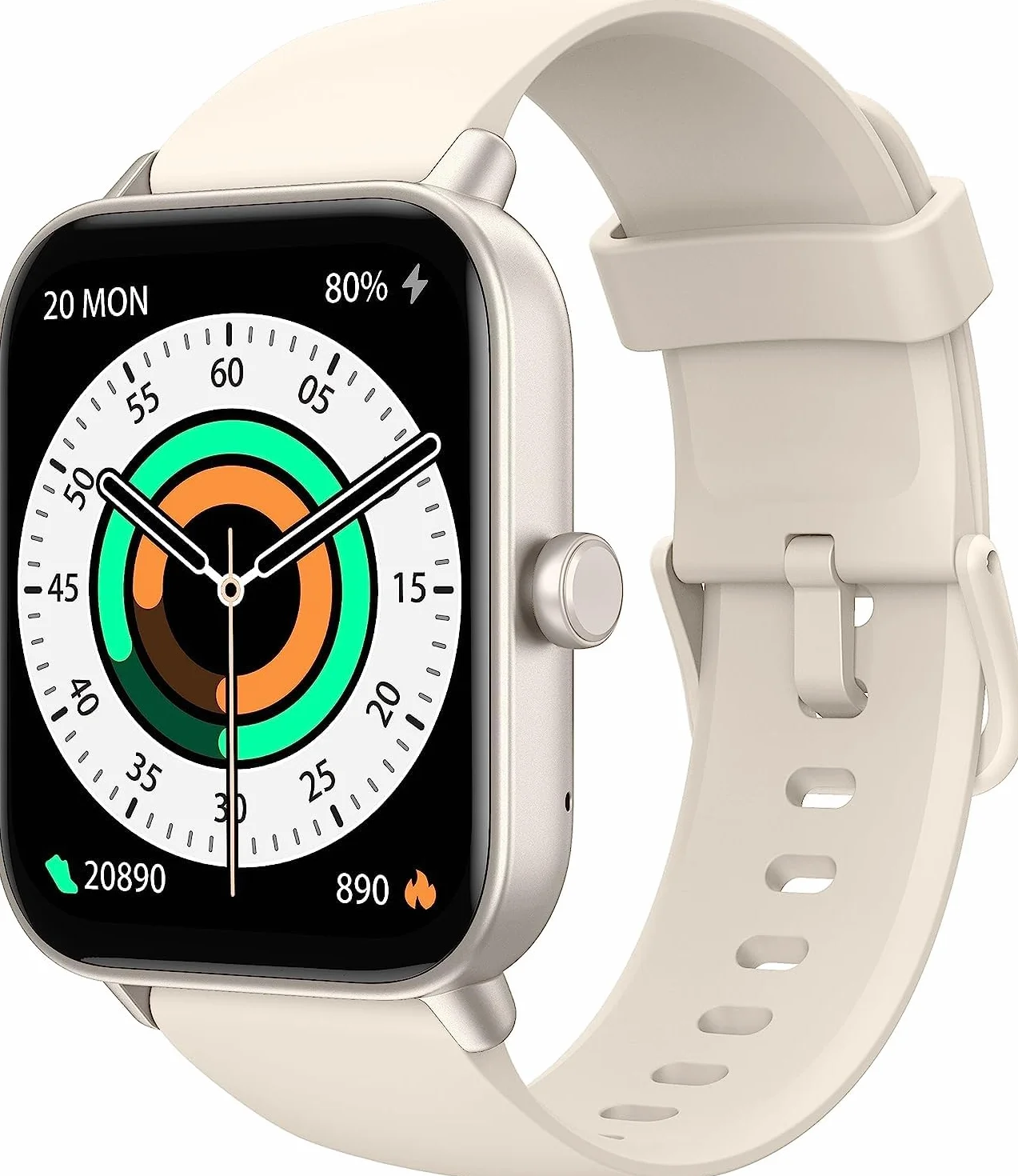 KALINCO Montre Connectée Femme Homme avec Alexa Intégré, 1,8" Smartwatch avec Appel Bluetooth, Podometre/Fréquence Cardiaque/Sommeil/SpO2, 100+ Modes Sportifs, Montre Intelligente pour Android iOS