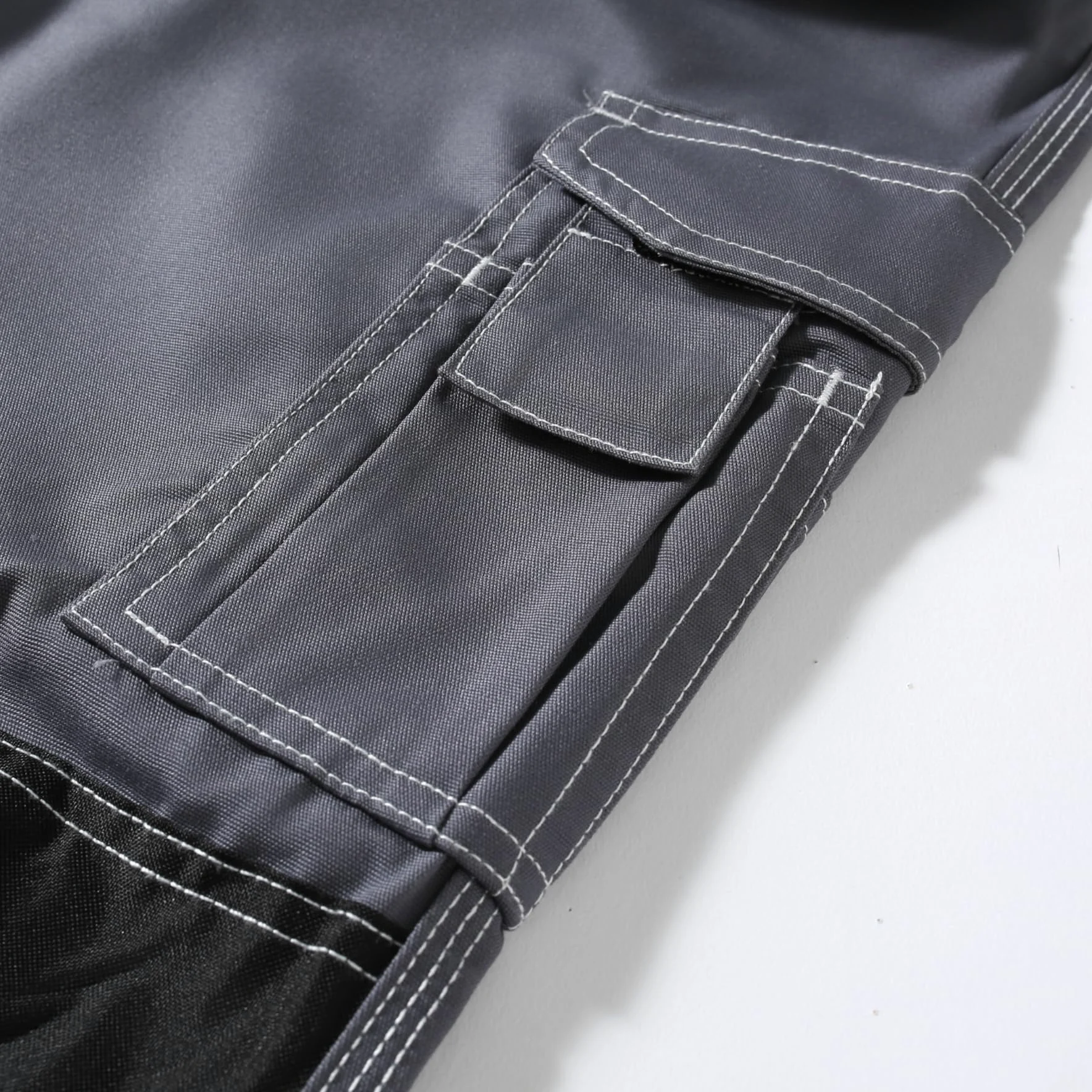 YOUTHUP Pantalon de Travail Homme Multipoches Résistant Pantalon de Sécurité pour l’Extérieur Durable Renforcé aux Genoux