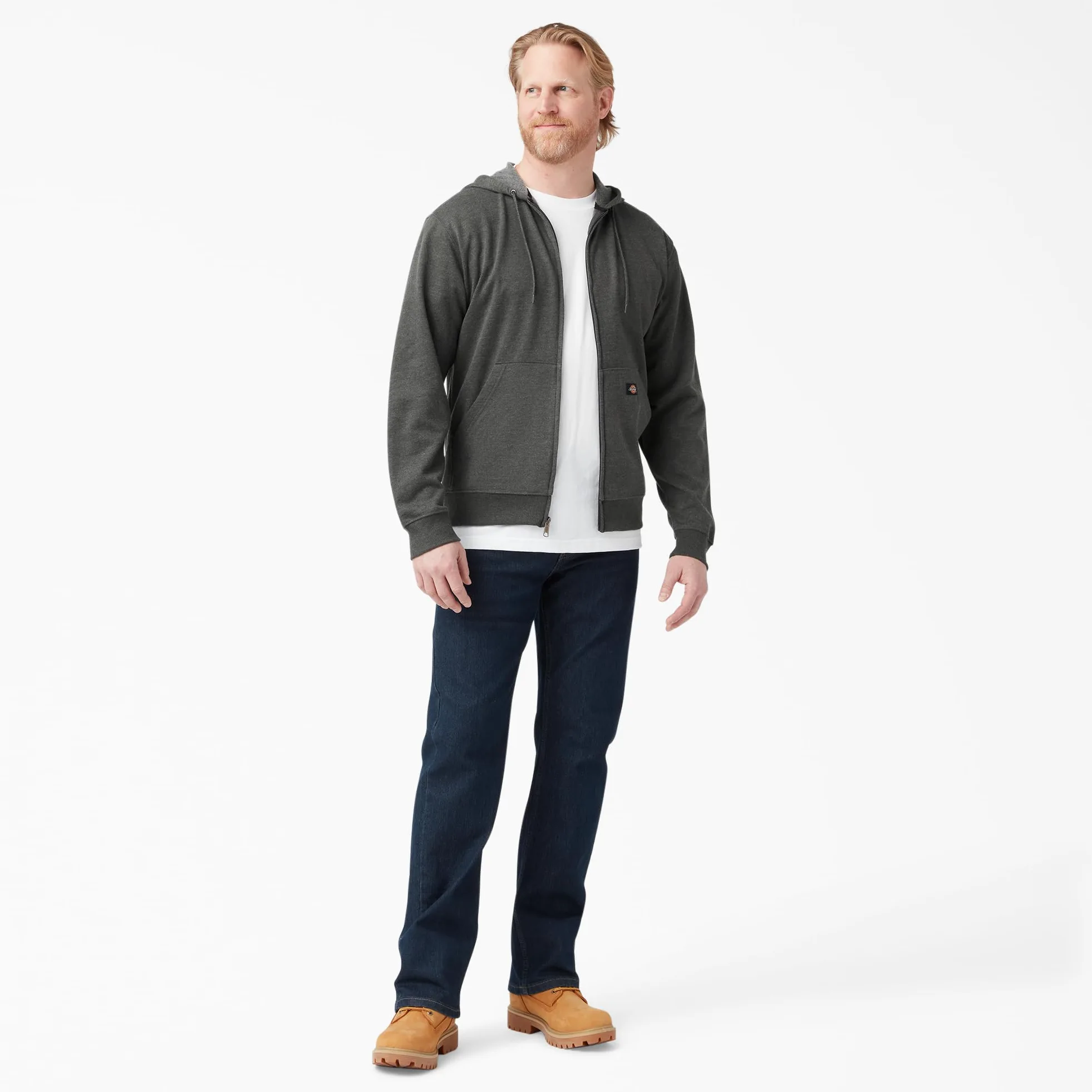 Dickies Full Zipper Fleece Hooded Sweatshirt Homme