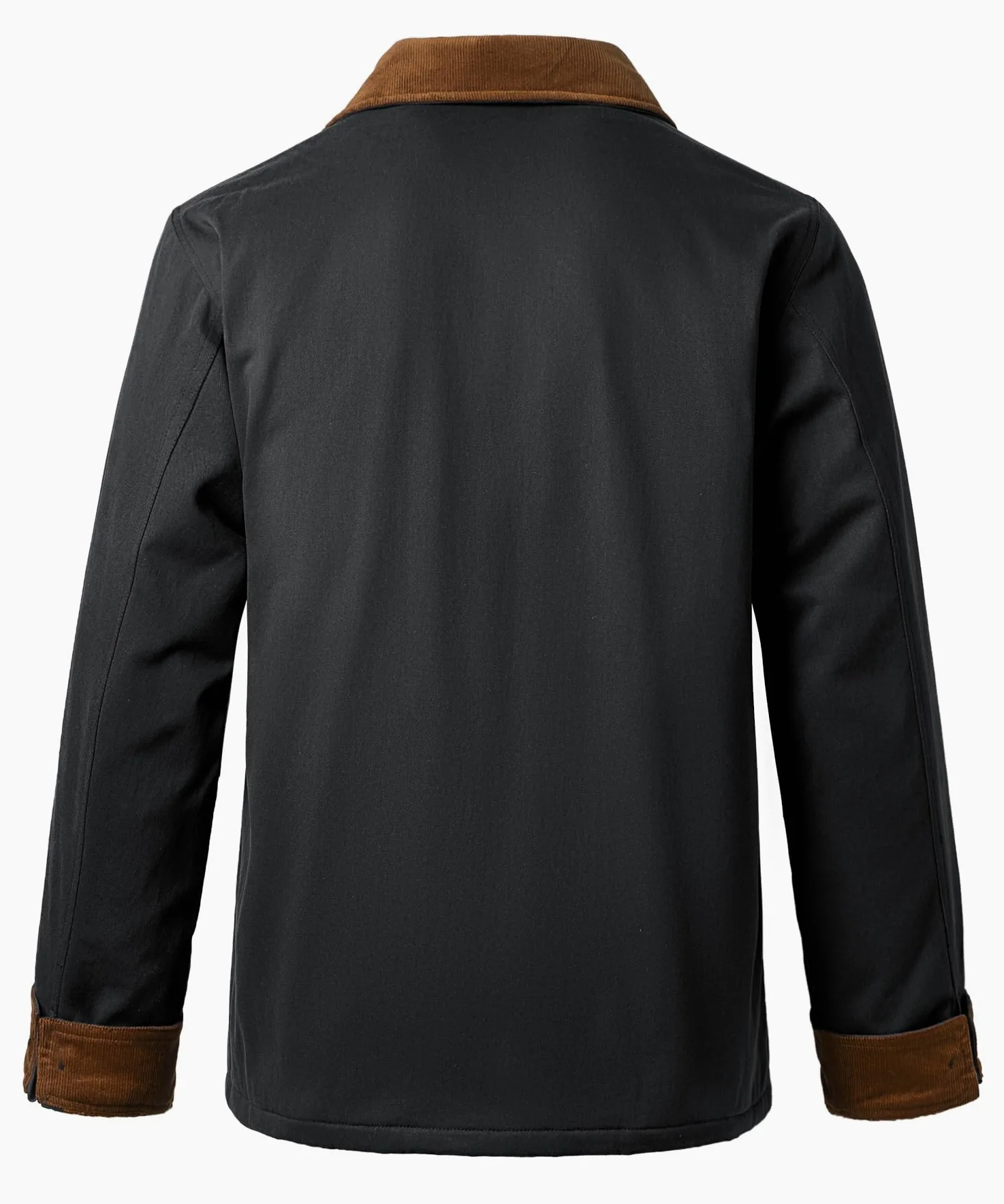 Blouson Homme Hiver Chaud Filled Trench Manteau Veste en Coton Doublure Matelassée Vestes Parka Jacket avec 5 Poches