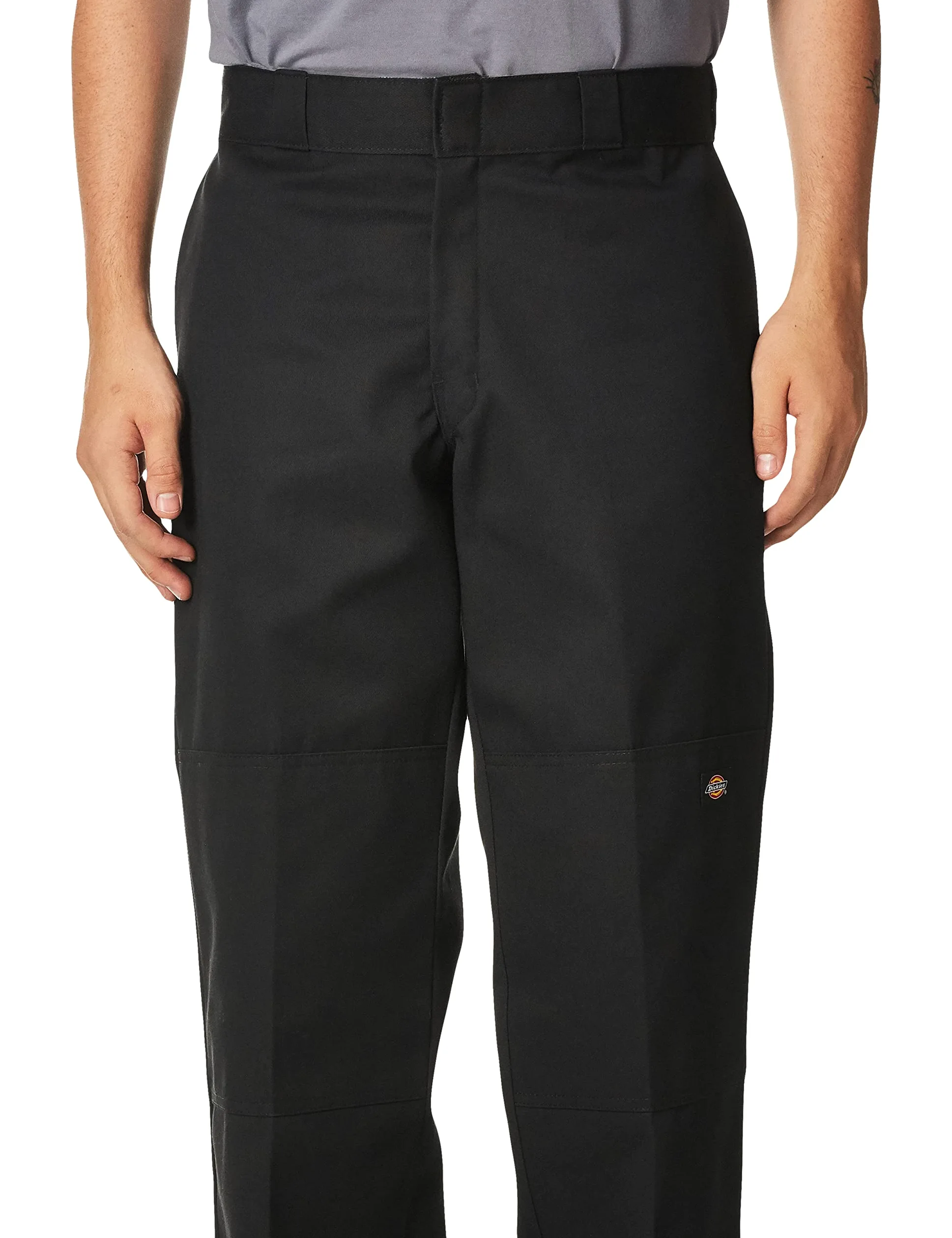 Dickies Boys' Double Knee Pant, Green,Khaki