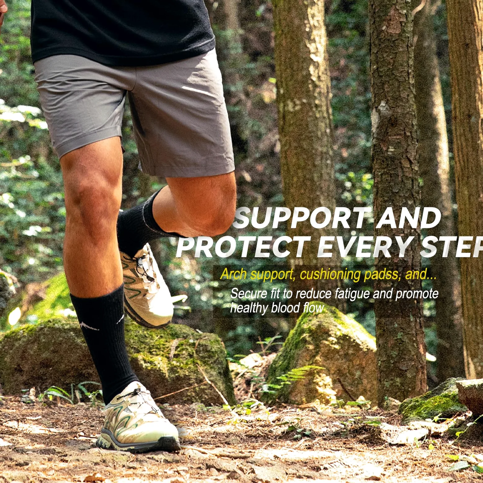 Merino Protect Chaussettes Merinos Homme Chaussettes Chaudes Douces Chaussette prévention des odeurs pour Randonnée Chasse Cyclisme