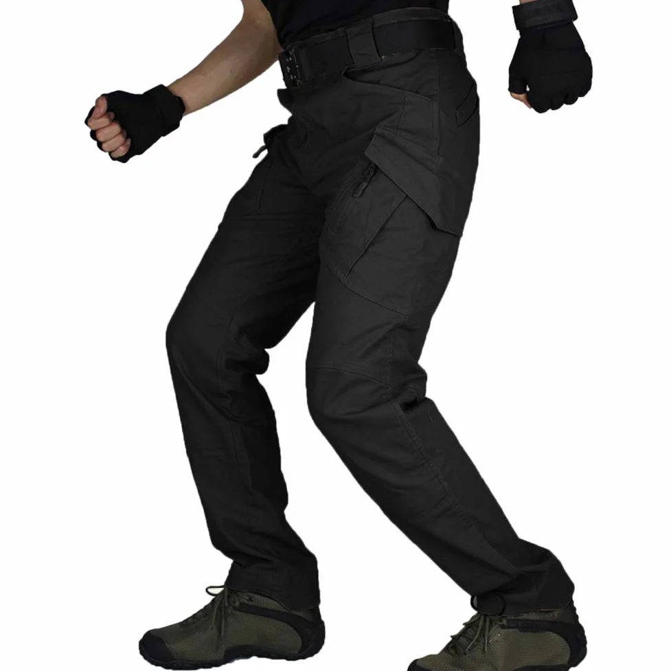 Pantalon Militaire de Combat Tactique pour Hommes, Pantalon décontracté de Cargaison de Travail en Plein air, Pantalon de vêtements de Travail en Coton