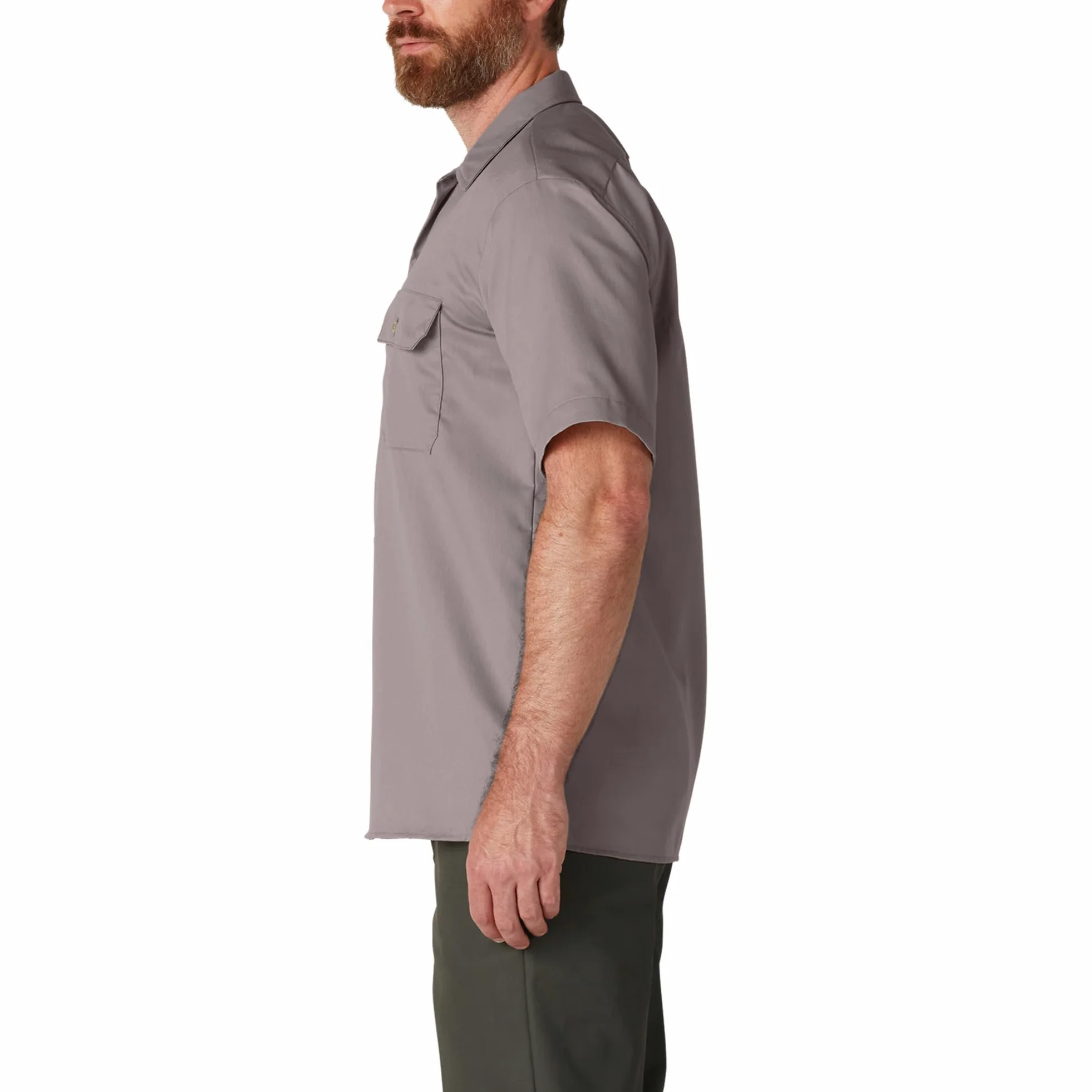 Dickies Short Sleeve, Blouse de Travail Homme, Gris (Silver), Large