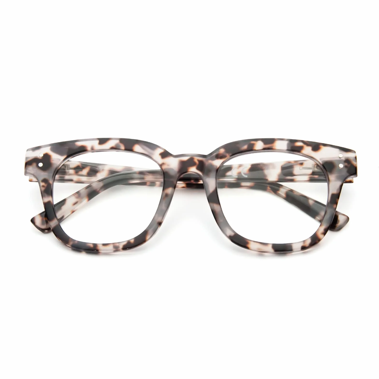 KoKoBin Lunettes de Lecture à Monture Carrée Surdimensionnée Anti Lumière Bleue pour Femmes