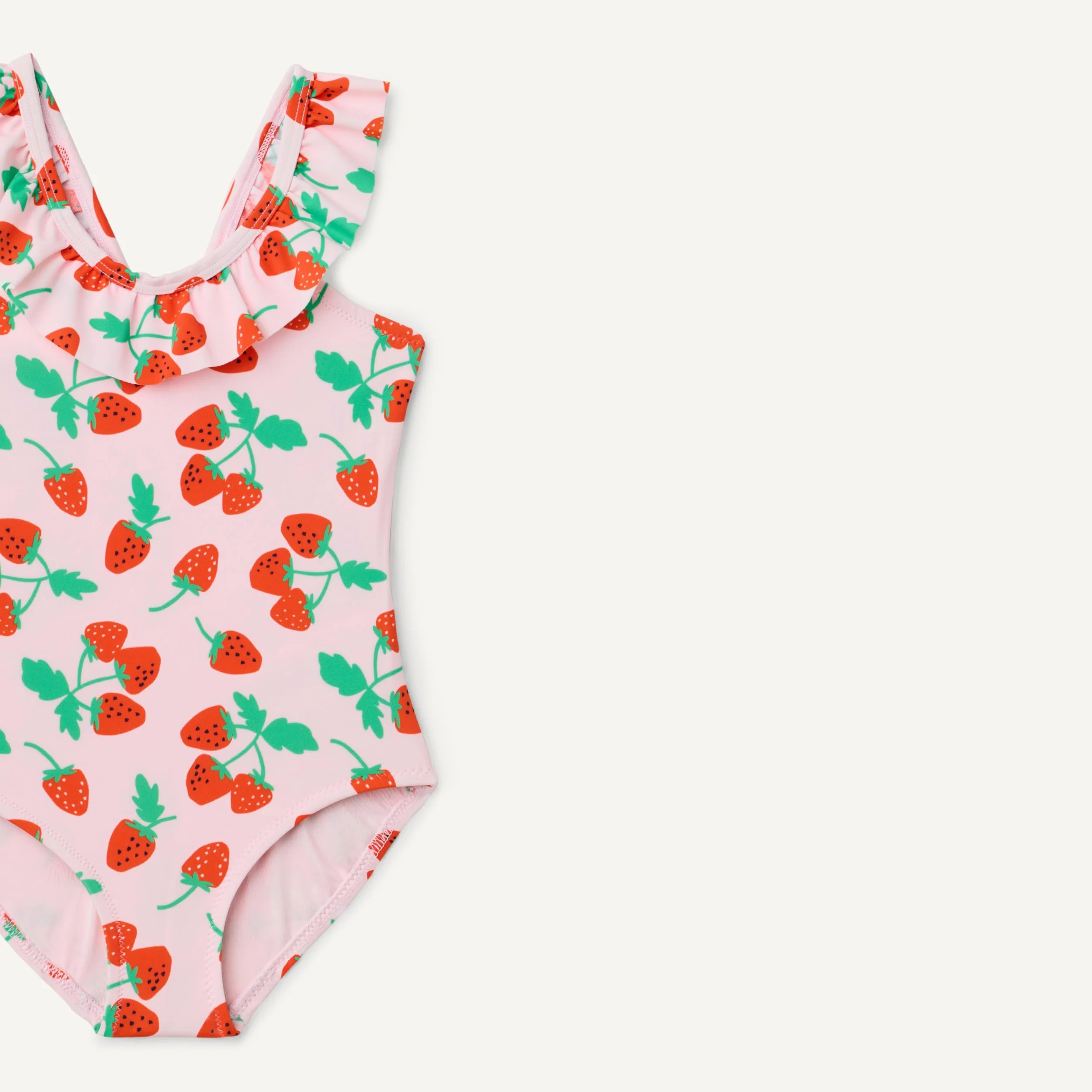 Amazon Essentials Maillot de Bain Une Pièce à Volants Fille
