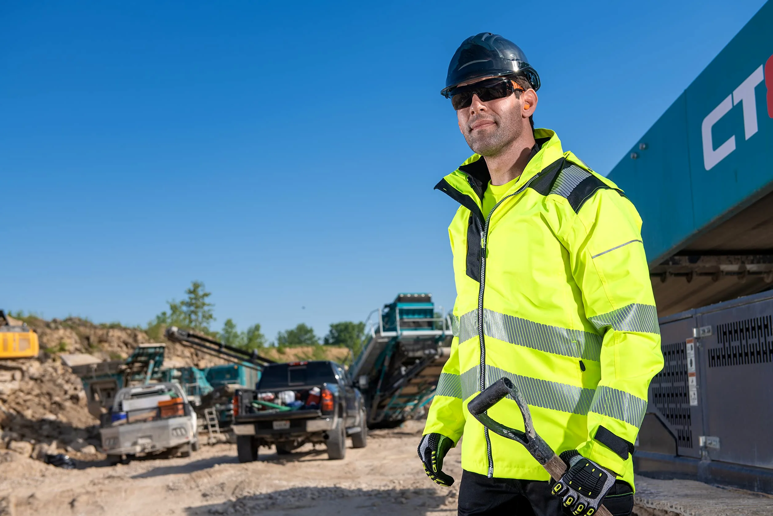 Portwest - Veste de travail respirante et imperméable PW3 EXTREME HV