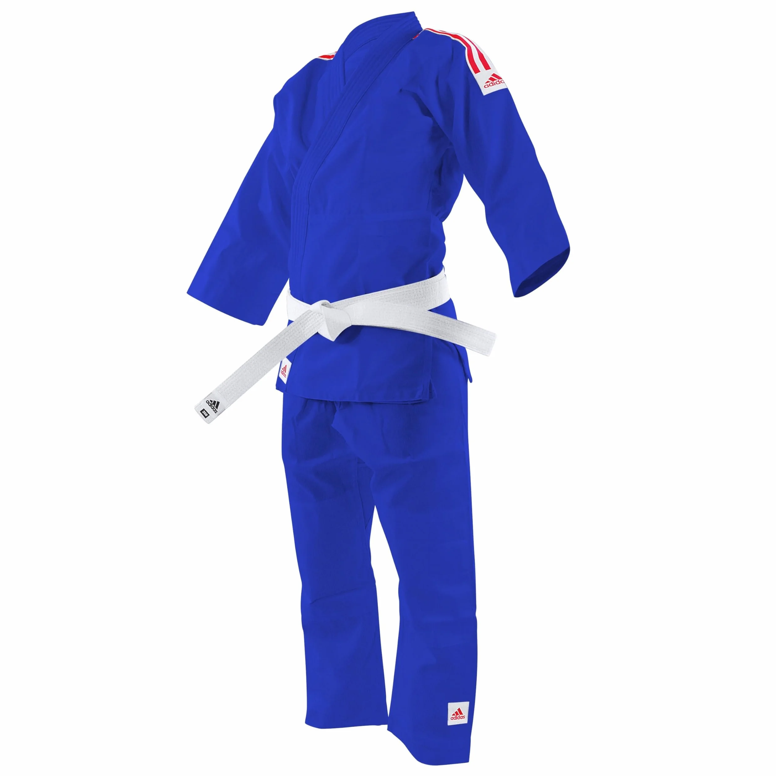 adidas Kimono Judo Couleur J200C, Bleu, 100