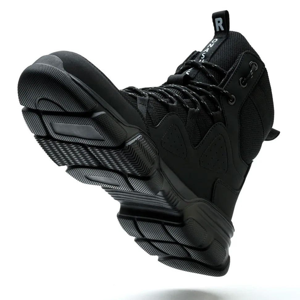 Rona Shoes Bottes de Sécurité Chaussures de Sécurité Baskets de Sécurité Chaussure de Travail Légère Confortable Femme Homme