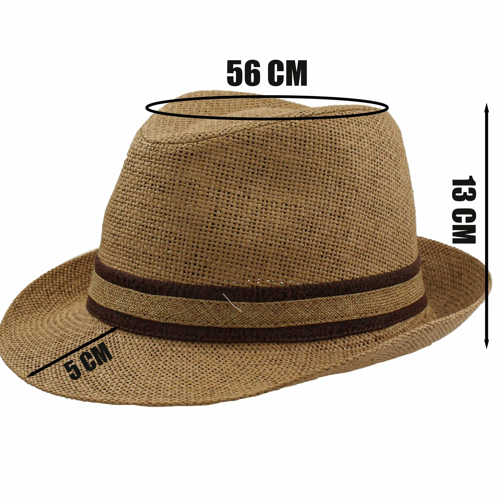 Chapeau de Paille Homme Femme Fedora Borsarino Trilby Panama Casquette Summer Beach Short Brim Fashion Unisex