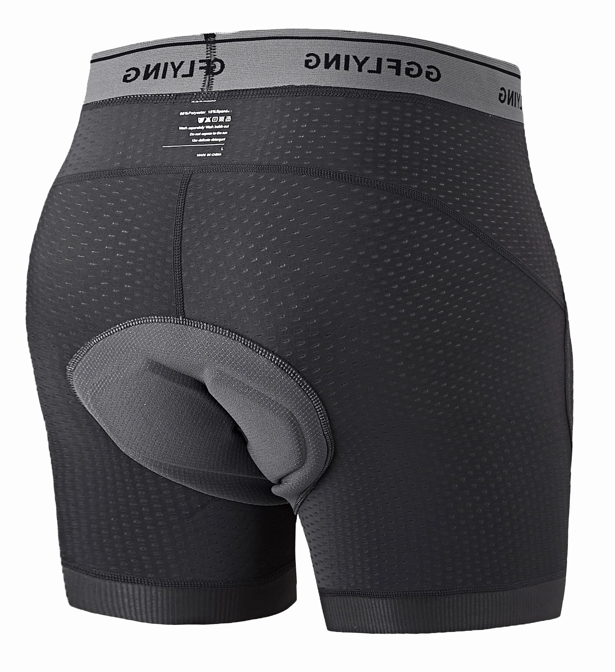 Short de cyclisme rembourré 6D pour homme avec doublure antidérapante