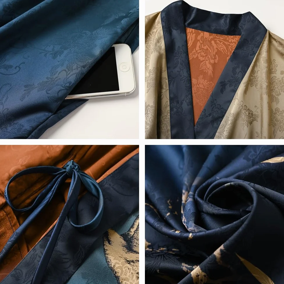 Kimono Robe peignoir Femme