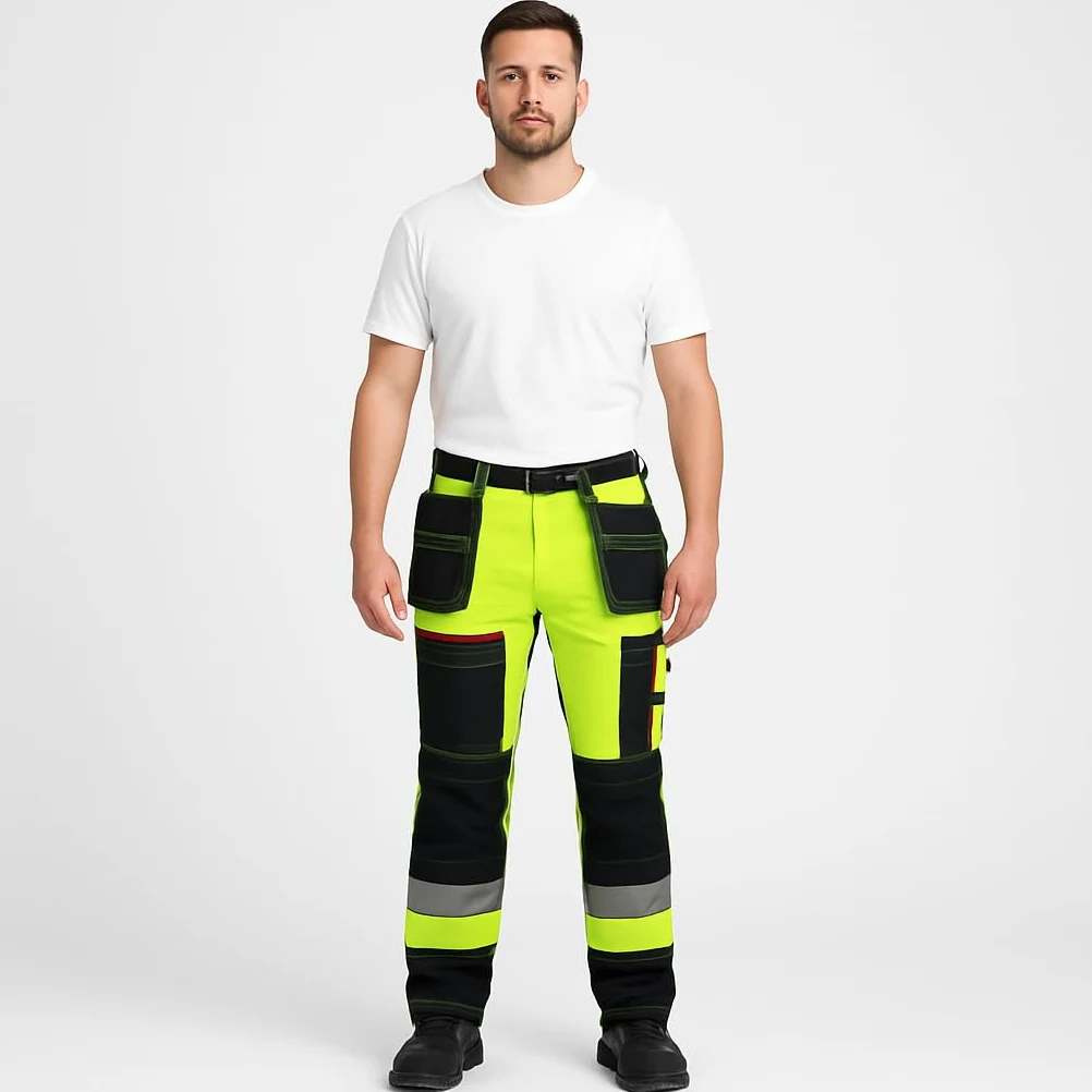 Urgent Pantalon de travail réfléchissant Monteurs