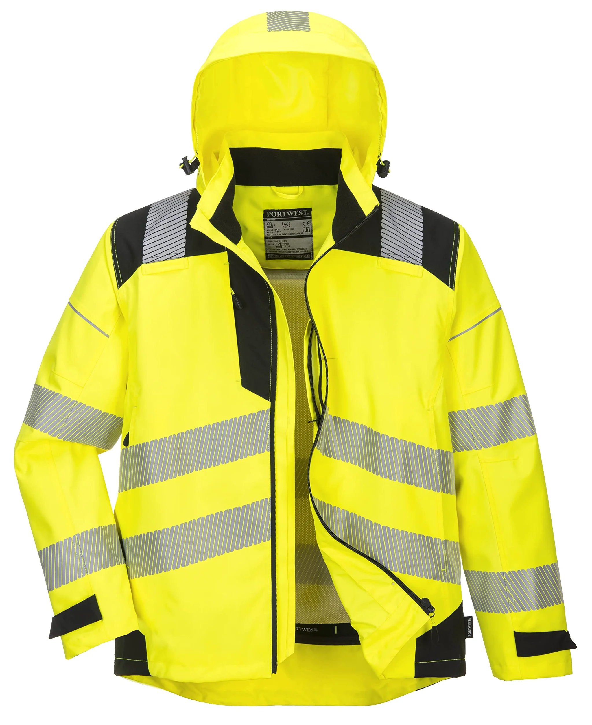 Portwest - Veste de travail respirante et imperméable PW3 EXTREME HV