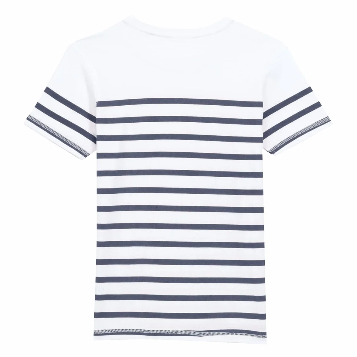 T-Shirt Enfant rayé Bleu et Blanc – marinière garçon/Fille – Coton Doux, Manches Courtes, Style Marin, t-Shirt été Confortable, Look Unisexe pour Enfants