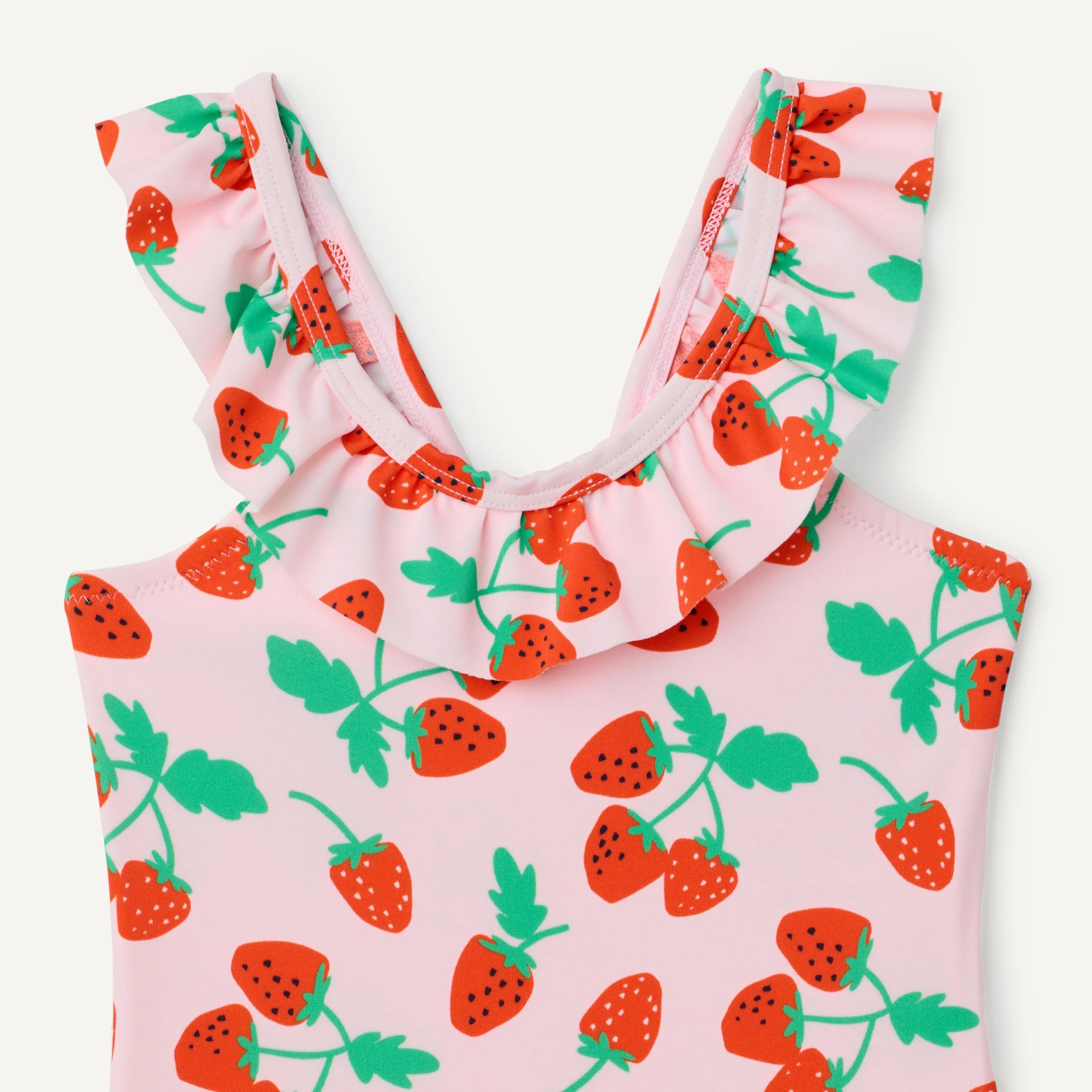 Amazon Essentials Maillot de Bain Une Pièce à Volants Fille