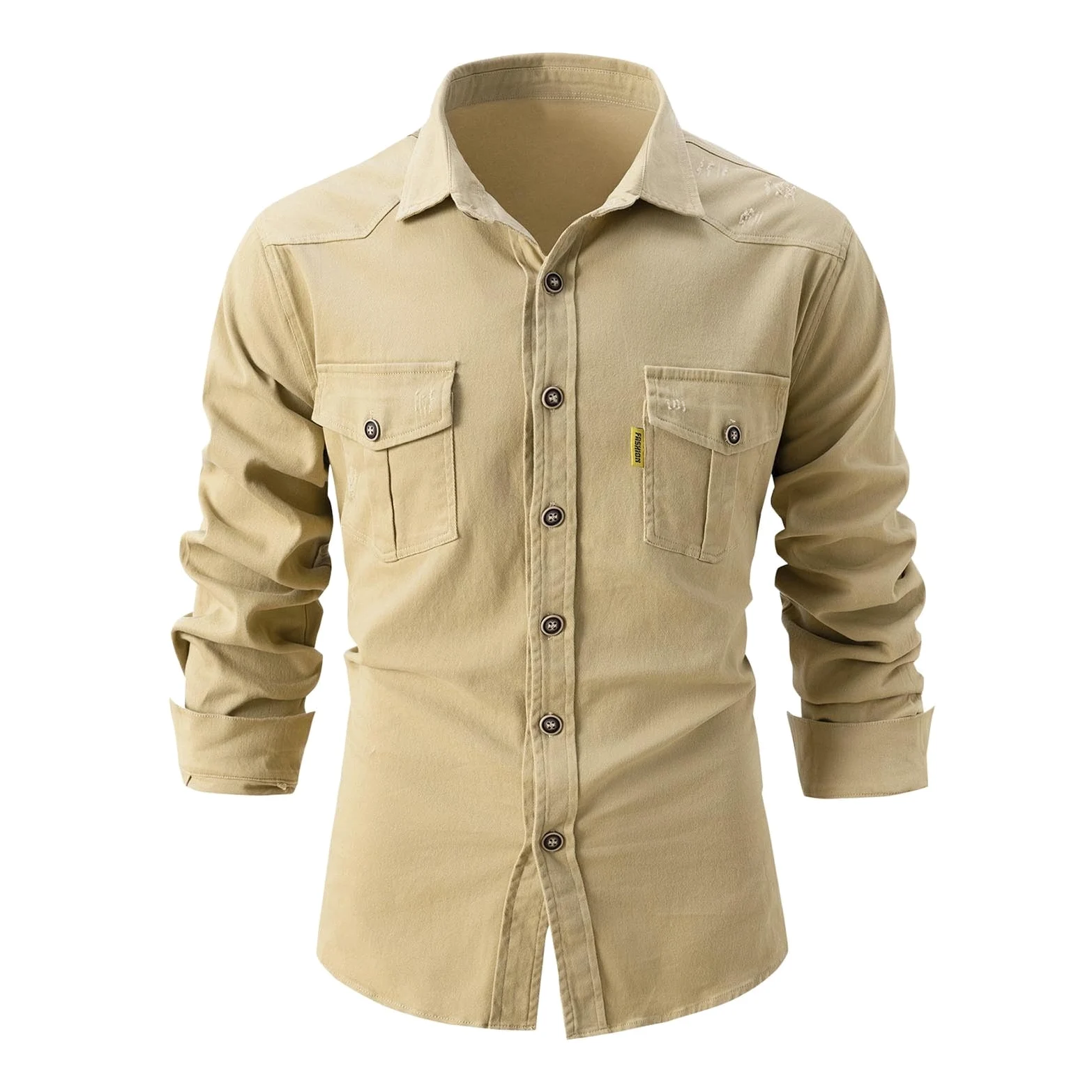 Chemise Henley À Manches Longues pour Homme D'Été Blanche Et Or Tee Shirt Travail Hauts Polo Bleu Ciel Free Palestine Tshirt Leger Respirant Casual De Plage S-4Xl