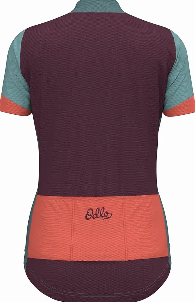 Odlo Vintage Essentials Maillot de Cyclisme T-Shirt Femme
