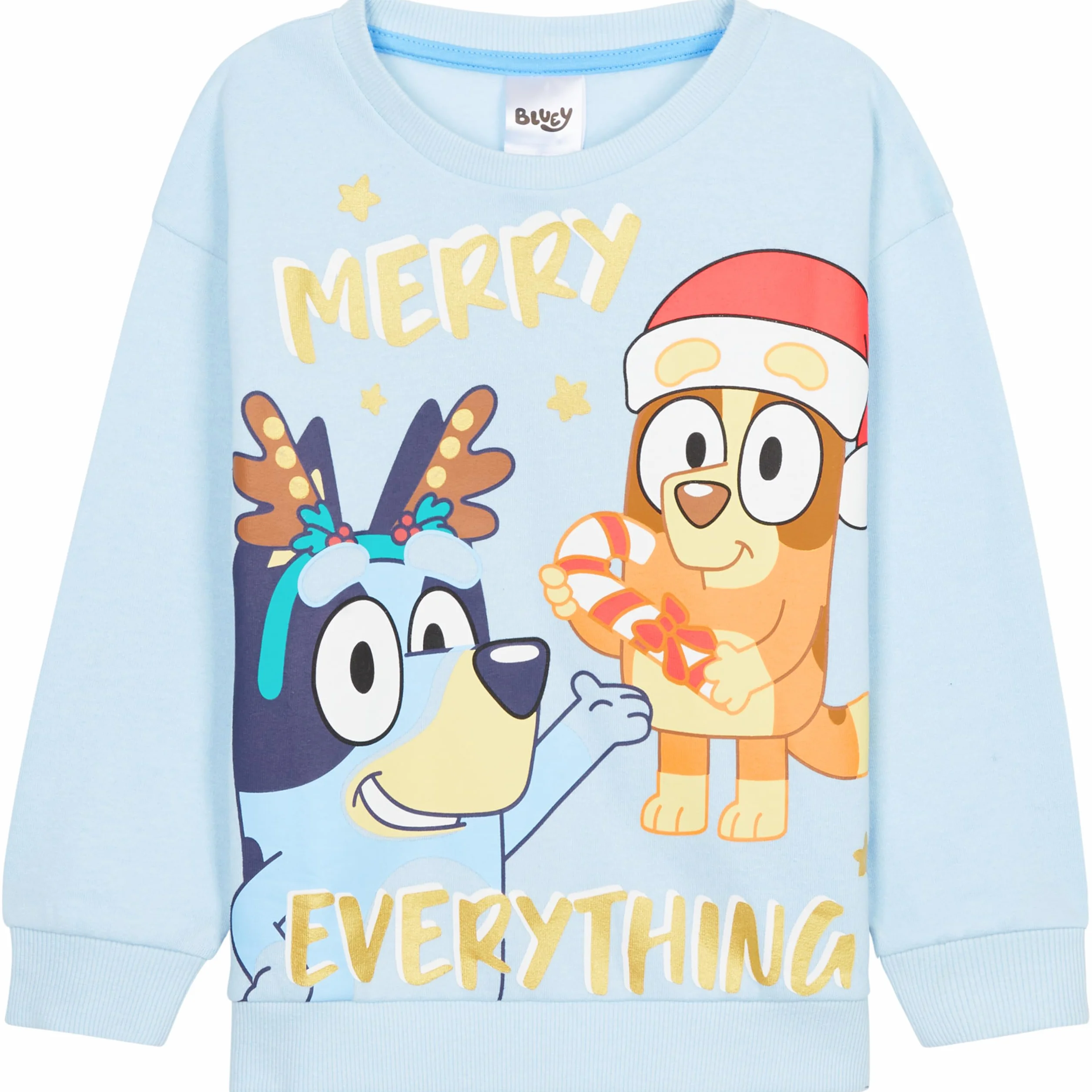 BlueY Pull Fille, Pull Noel Enfant, Sweat à Col Rond et Manches Longues - Cadeau Noel Enfant