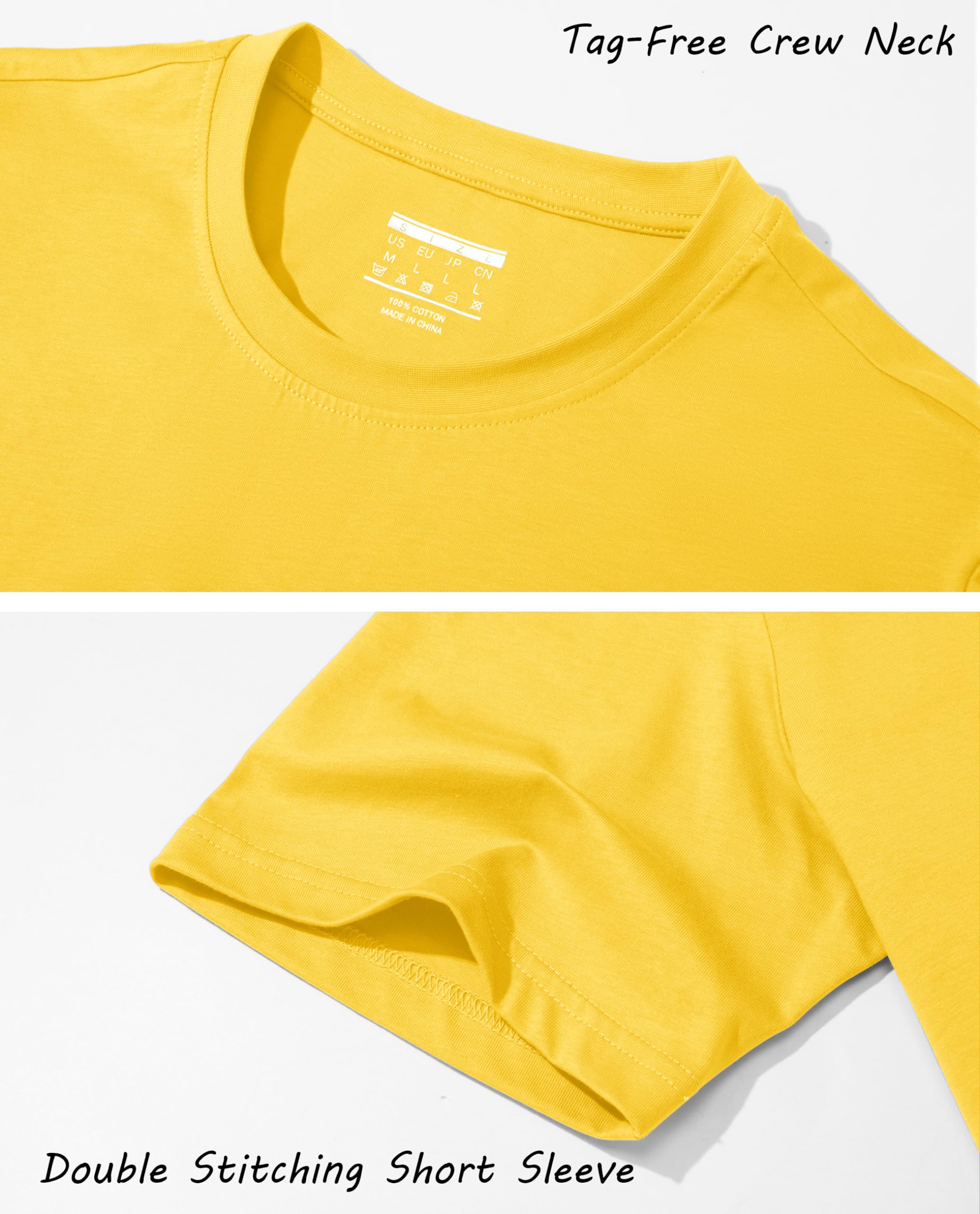 Men's Essential Cotton Crewneck T-Shirt