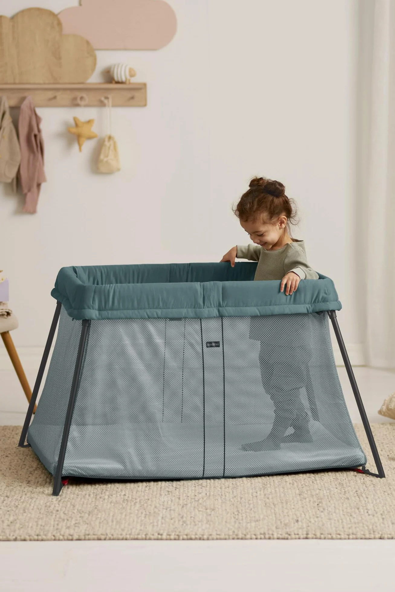 BabyBjörn Lit Parapluie Light, Vert foncé