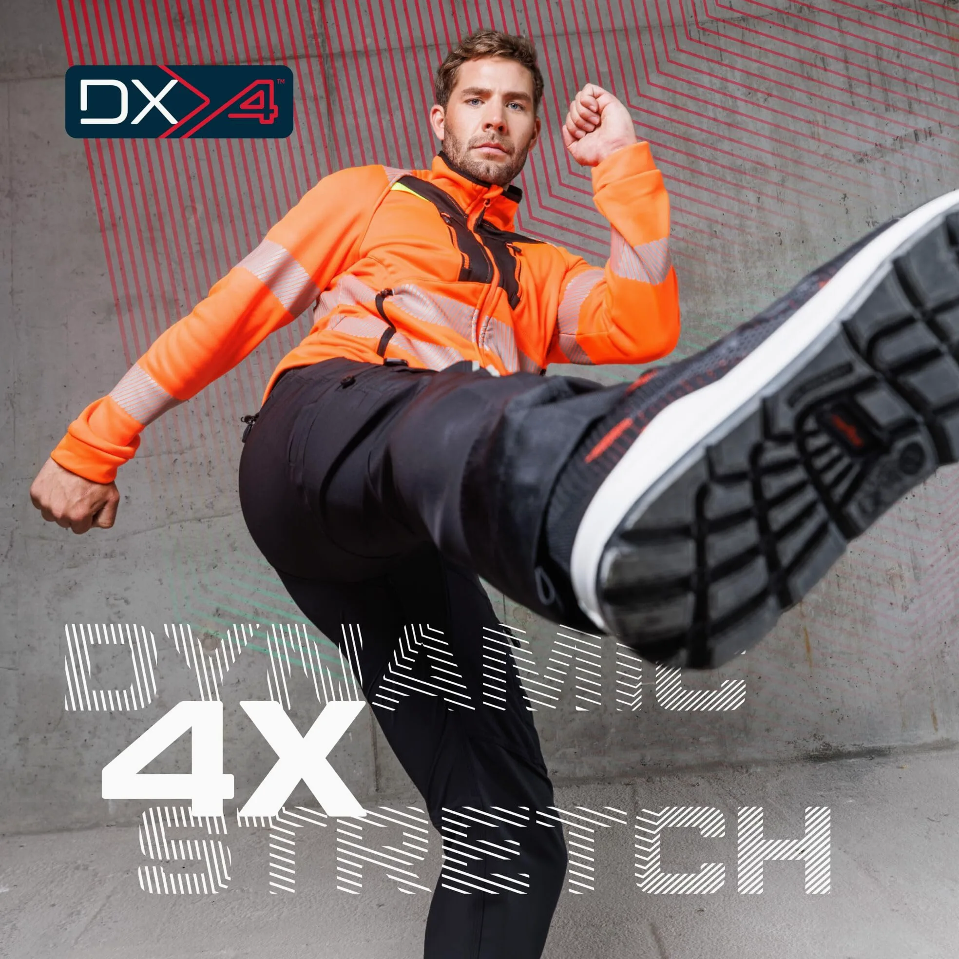Portwest DX4 DX462 Veste imperméable haute visibilité