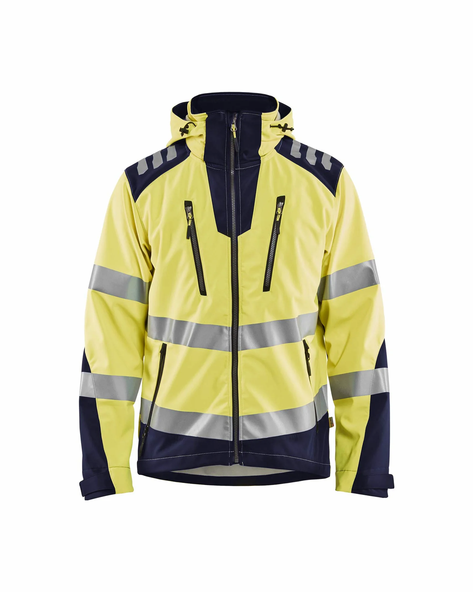 BLÅKLÄDER Hi Vis Softshell Veste Homme (lot de 1)