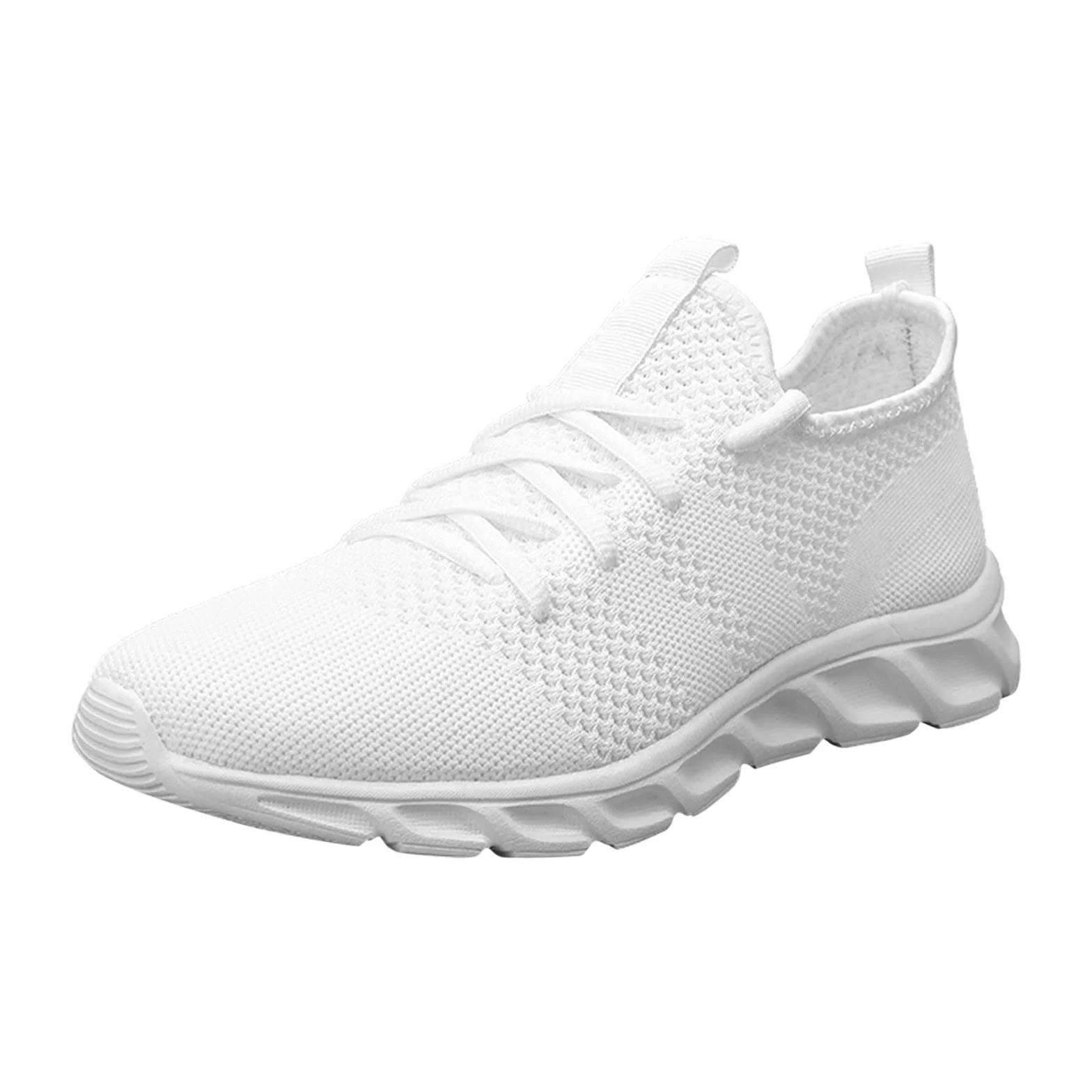 Generisch Chaussures de sport pour homme - Pour la salle de sport - Loisirs - Confortables - En maille - Avec lacets - Confortables et respirantes - Avec semelle souple - Pour le travail - Sportives