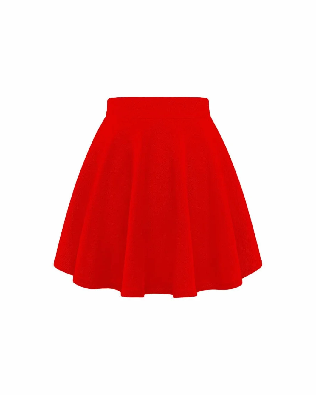 Gum & Berries Mini jupe patineuse évasée taille haute pour filles tenue décontractée de danse et de fête