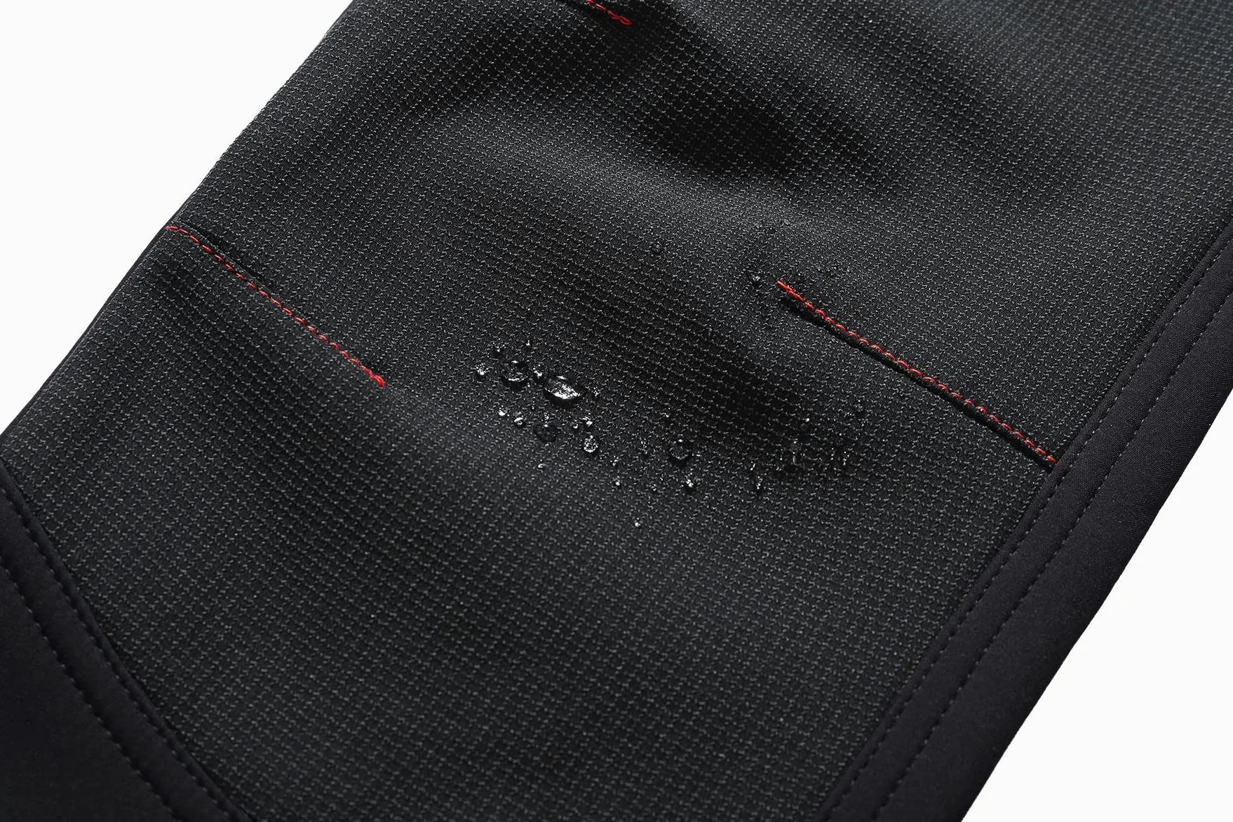 Pantalon Ski Randonnee Homme Imperméable de Travail Hiver Montagne Softshell Chaud Doublé Polaire Outdoor KZ41065M-Black-L