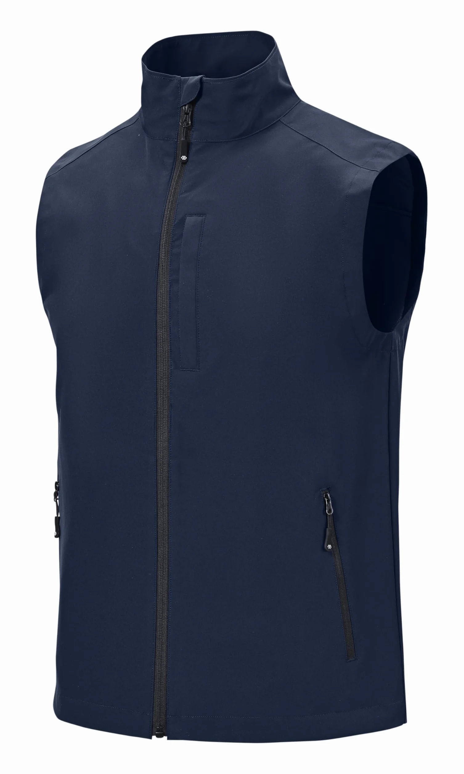 MoFiz Gilet Softshell Léger Coupe-vent Déperlant pour Randonnée Golf Cyclisme Course