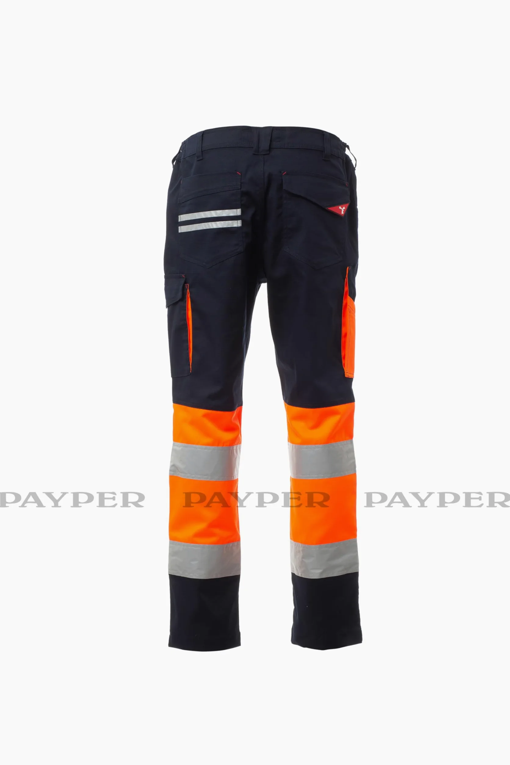 PAYPER Pantalon de travail haute visibilité d'été unisexe bicolore 64% PL 33% CO 210gr Classe2 WORKING SUMMER
