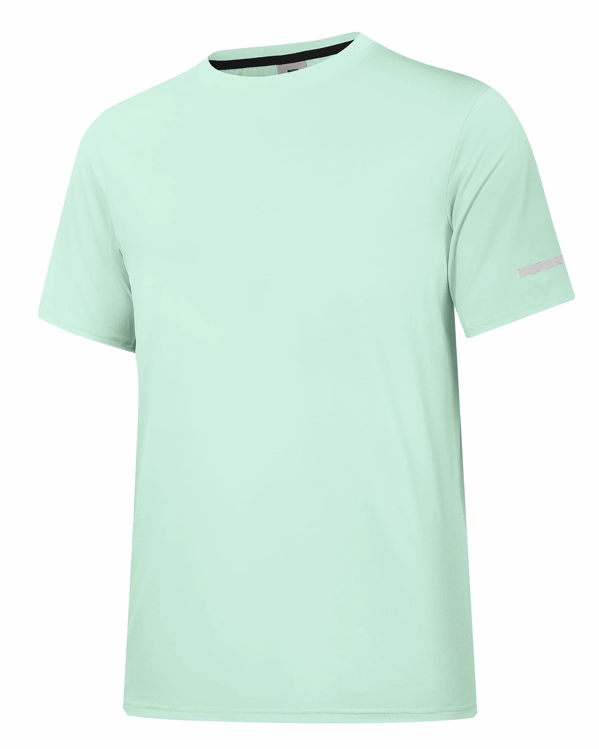 Rash Guard UPF 50+ Protection Solaire T-Shirt Court/Manches Longues pour Homme Maillot de Bain UV léger à séchage Rapide