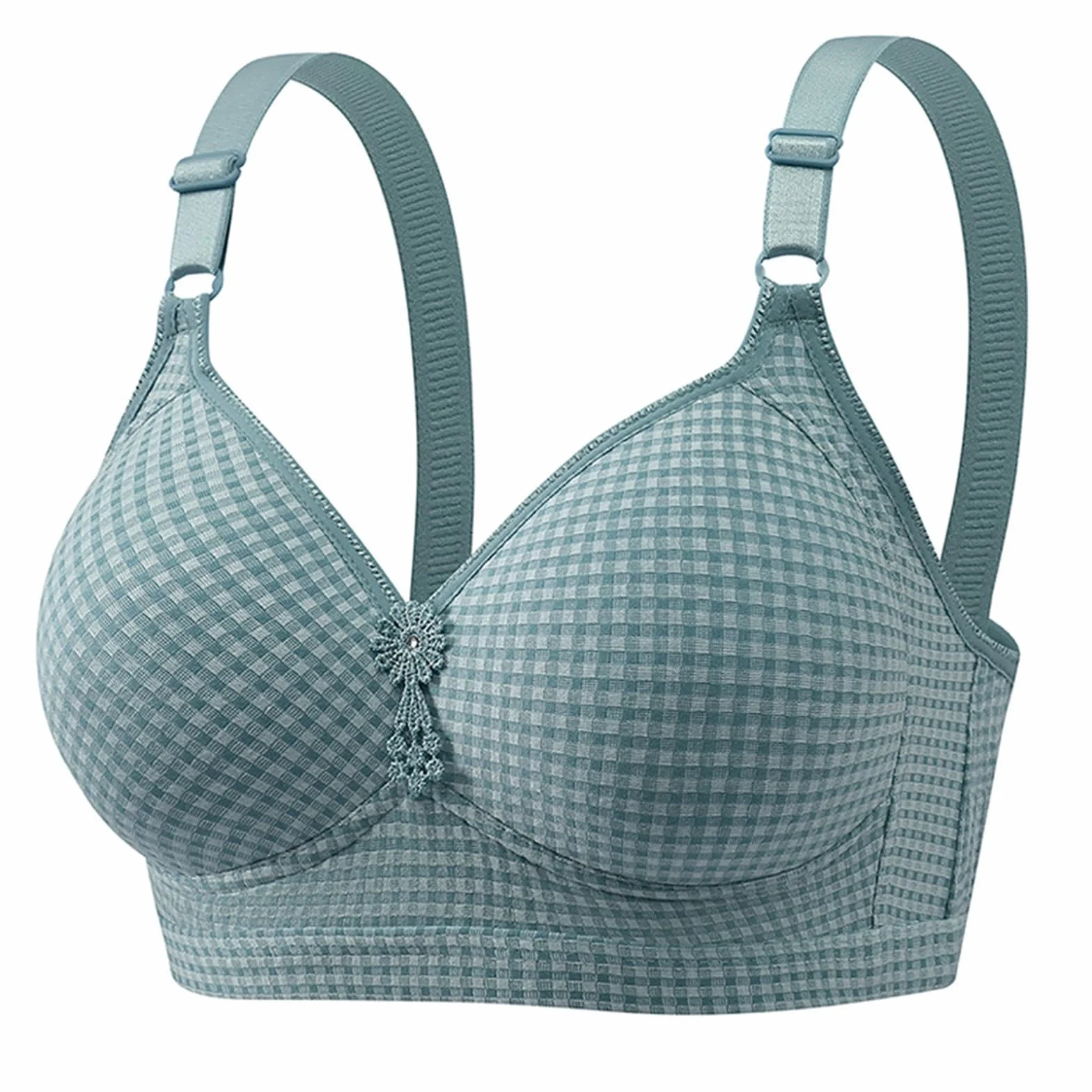 Soutien-gorge femme bralettes haute tenue couverture complète doux confortable fin sans armatures