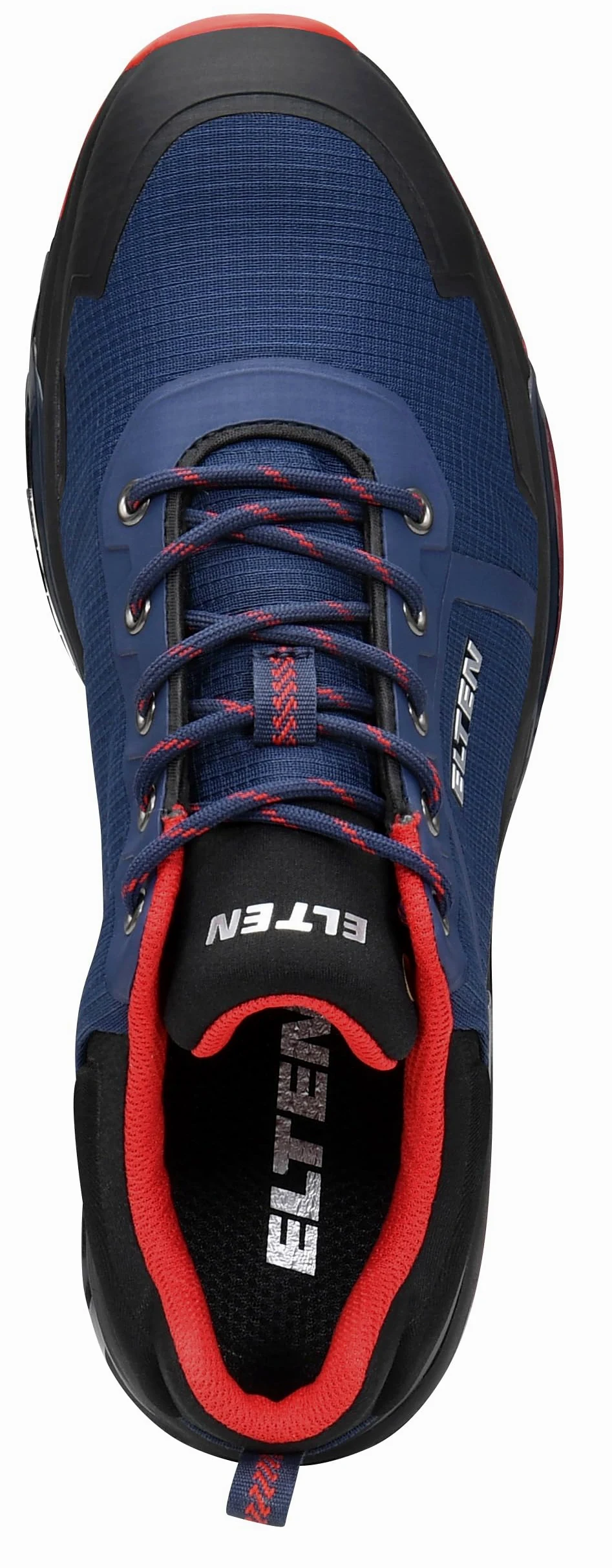 ELTEN Chaussures de sécurité BENTE XXE GTX Blue Low ESD S3 Homme et Femme Textile Embout Acier Léger Sportif Bleu/Noir/Rouge