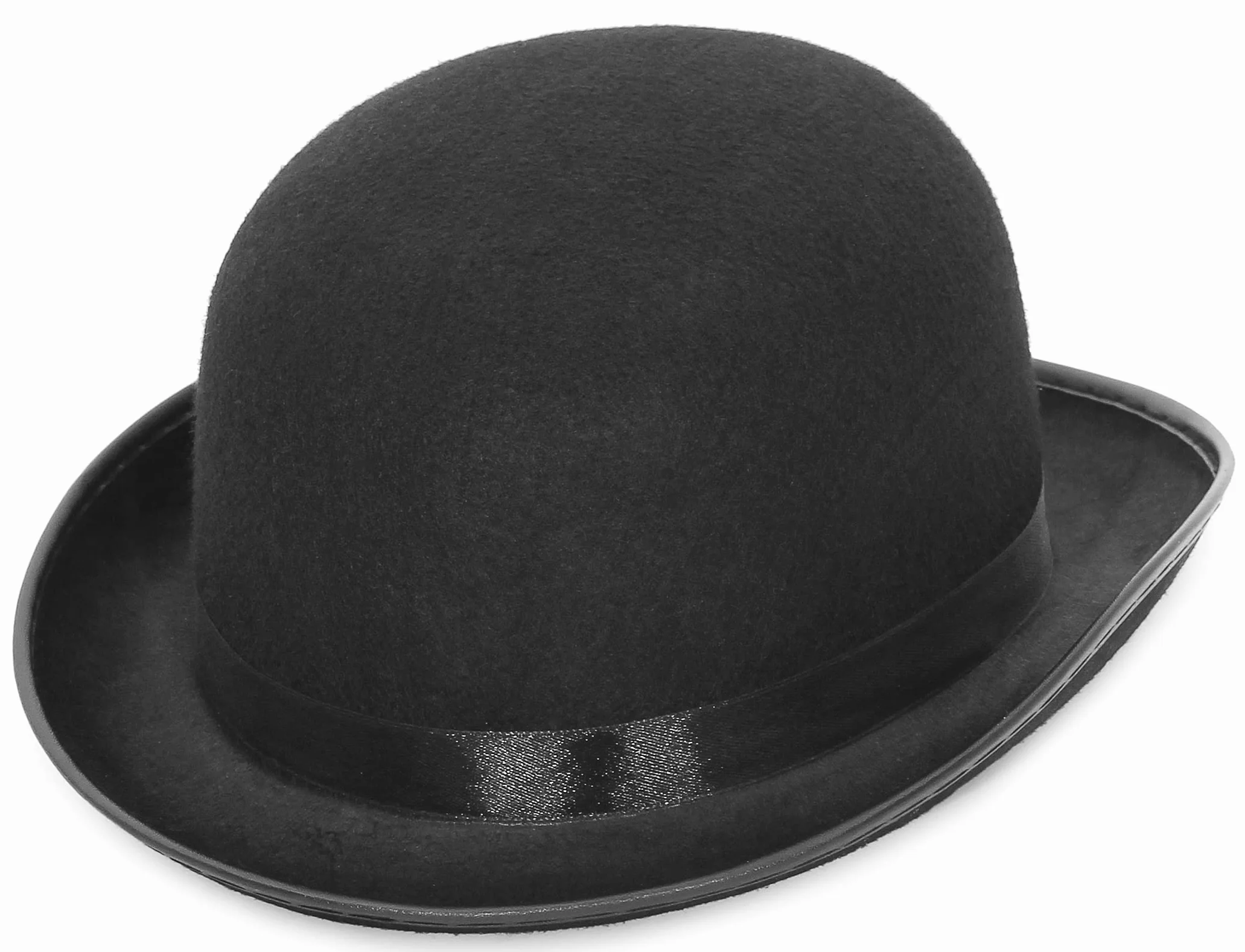 Chapeau Melon en Feutre pour Homme et Femme Automne Carnaval