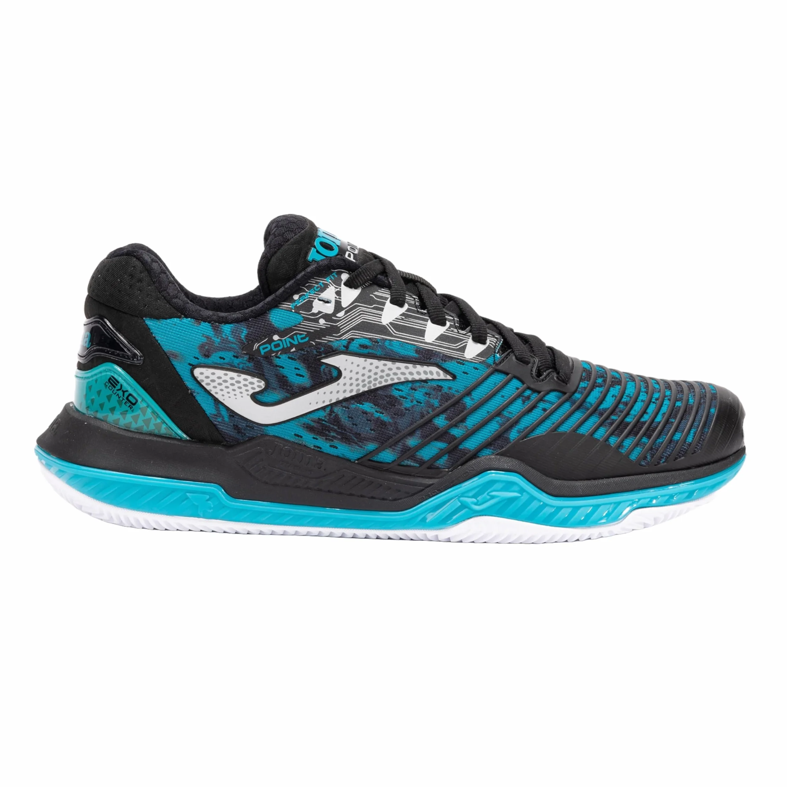 Joma Chaussures pour homme Point, pointure 40-48 - All Court, semelle réactive Ball qui absorbe les chocs et évite les torsions dans les articulations