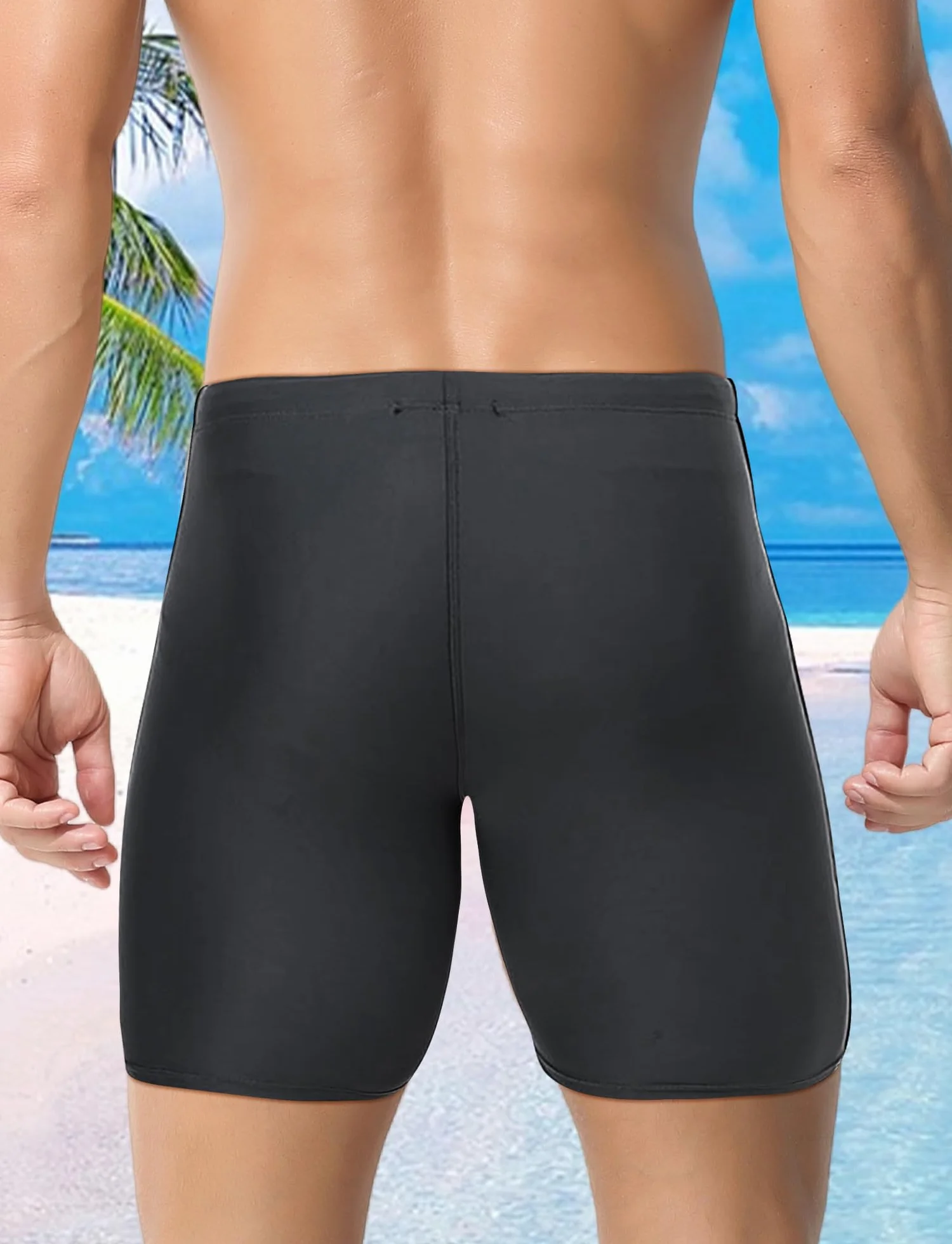 Jammers Maillot de Bain pour Homme Shorts de Bain Compétition pour Homme Men' Shorts Swim Trunks S-XL
