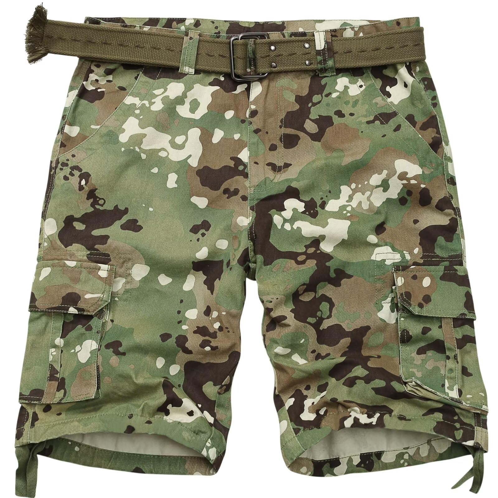 Men's Relaxed Fit Camo Cargo Shorts - 11" Inseam