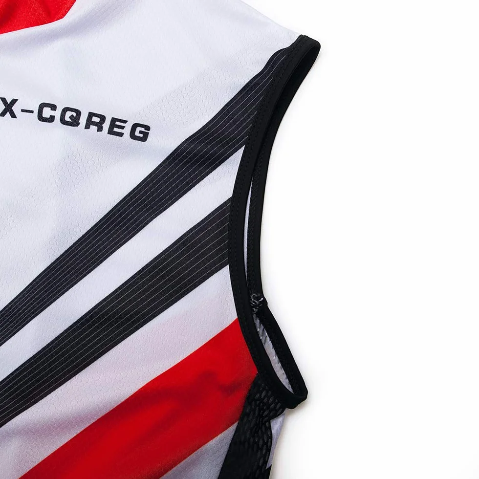 Uomo Ciclismo Jersey Senza Maniche Bicicletta Abbigliamento Estate Equitazione Bike Ciclo Gilet Camicia Traspirante Ciclismo Top Vestiti