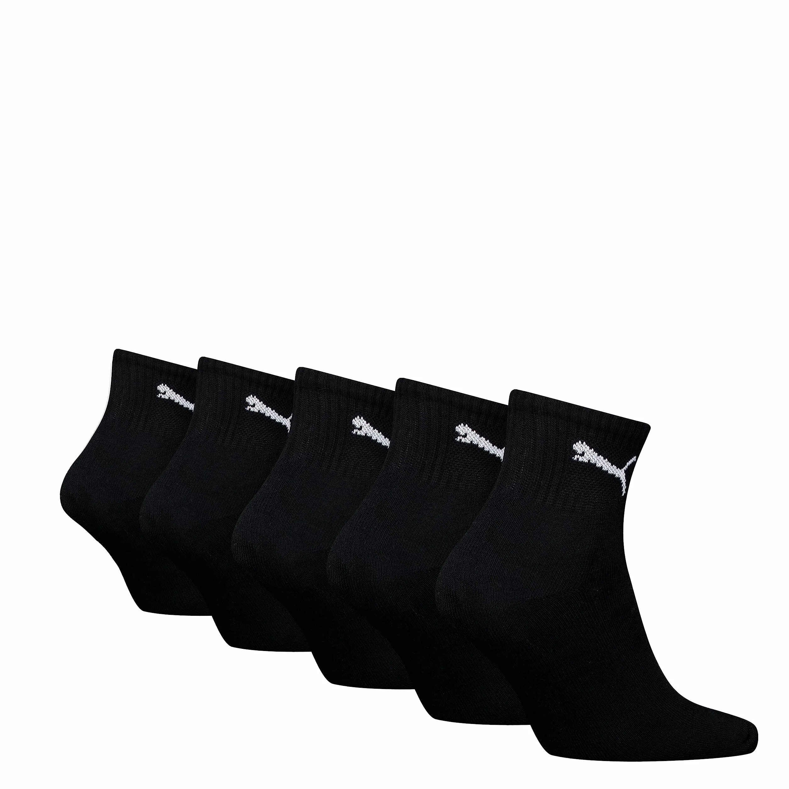 PUMA Short Chaussettes Mixte (lot de 5)