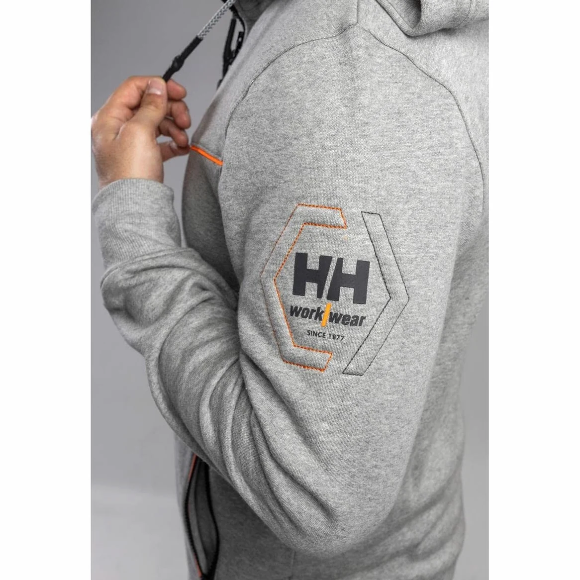Helly Hansen Chelsea Evolution Hood Color: 930 Grey Melange Talla: L