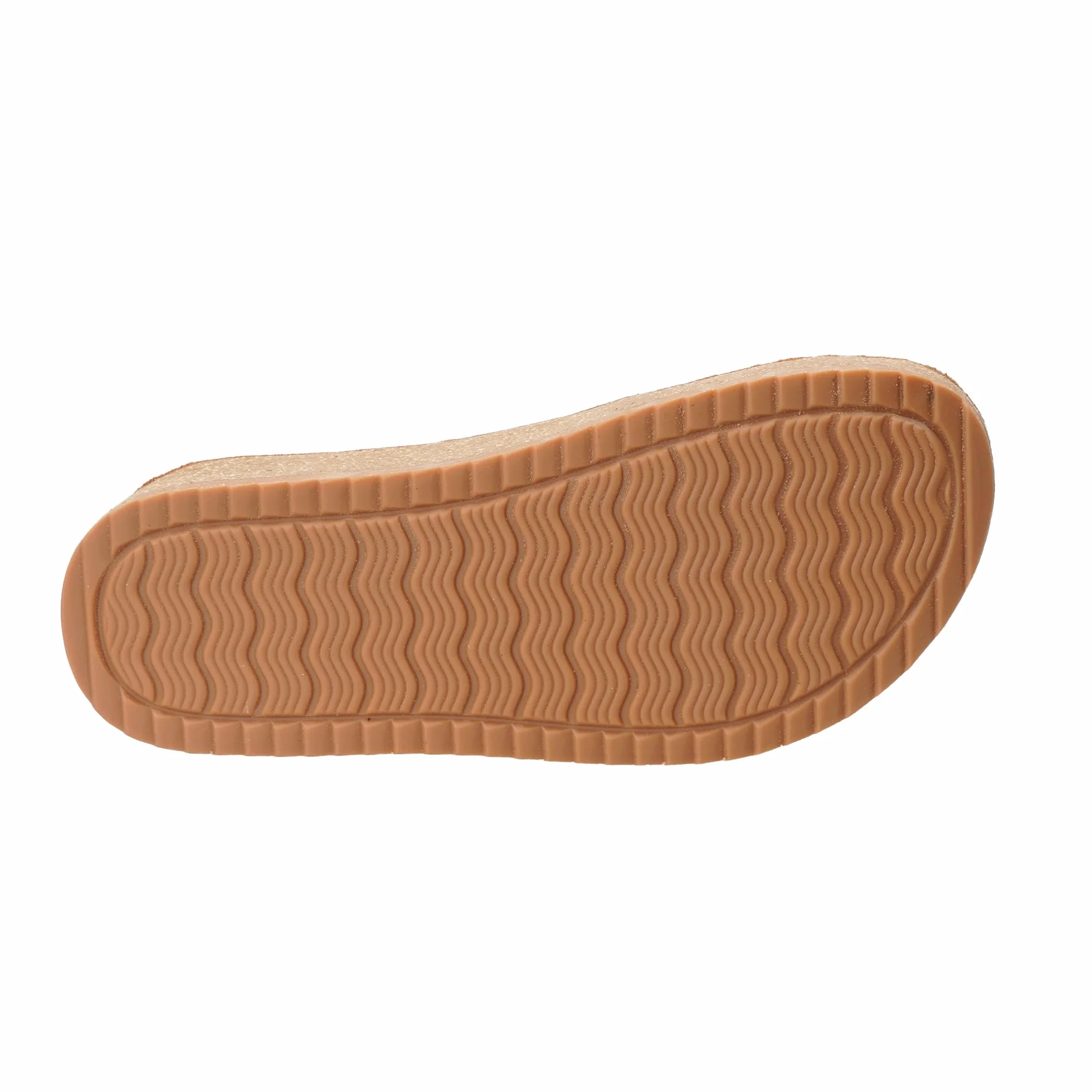 JOMIX Sandales Femme Compensées avec Double Boucle Semelle en Liège Chaussures d'été à Talon épais Confortables