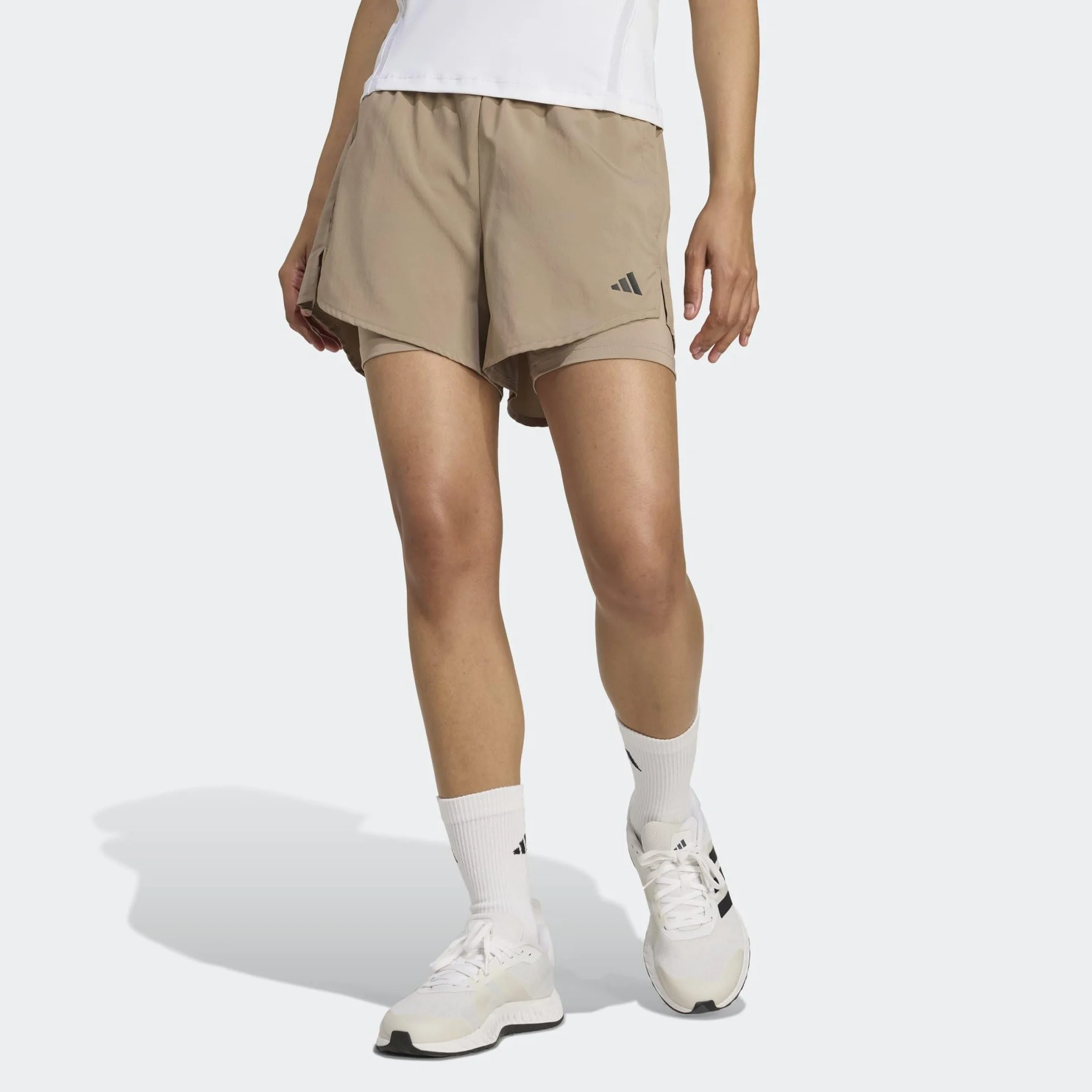 adidas Femme AEROREADY Made for Training Minimal Two-in-One Shorts