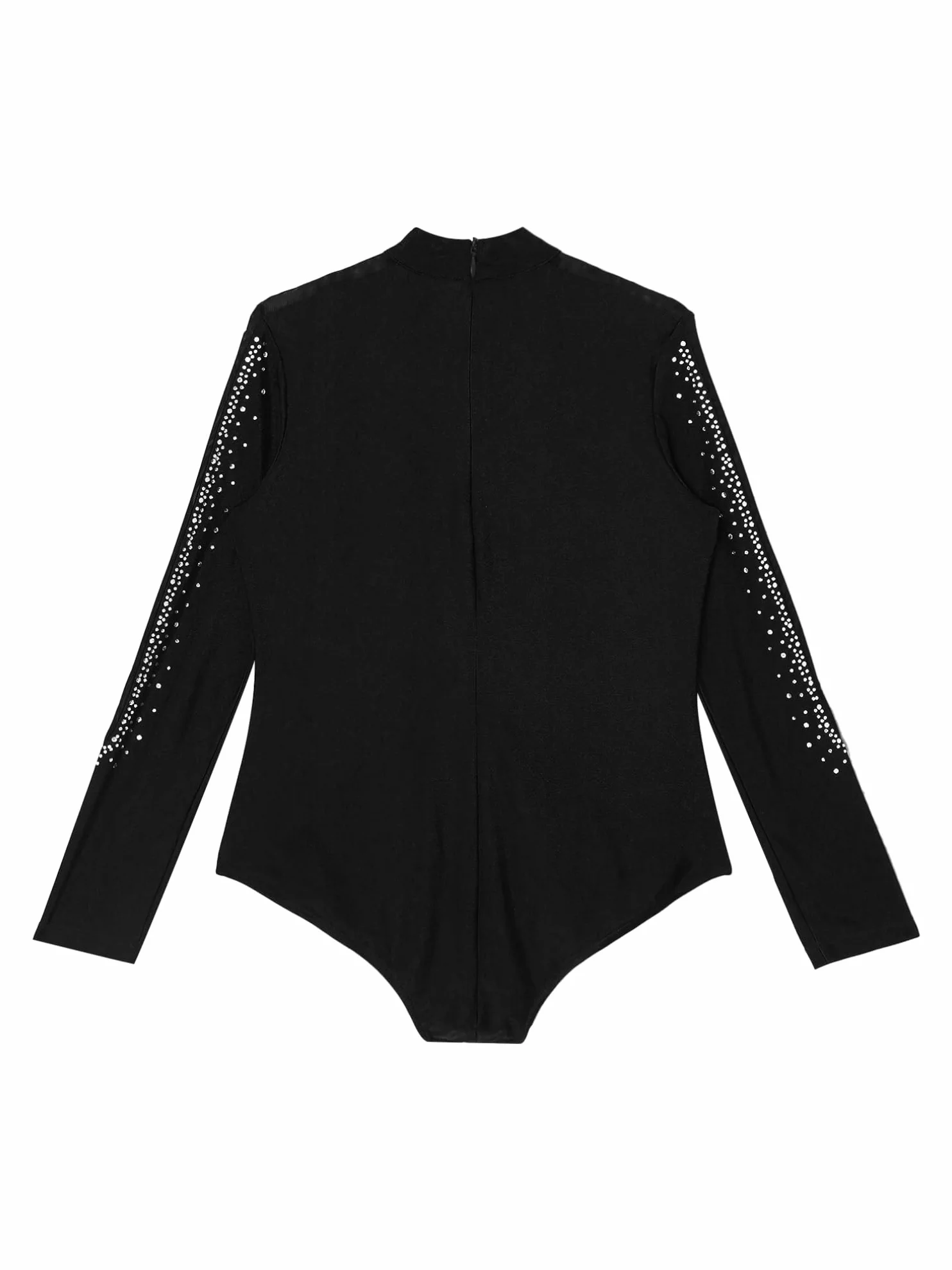 ranrann Enfant Garçon Justaucorps Gymnastique Strass Manches Longues Bodysuit Danse Patinage Tenue