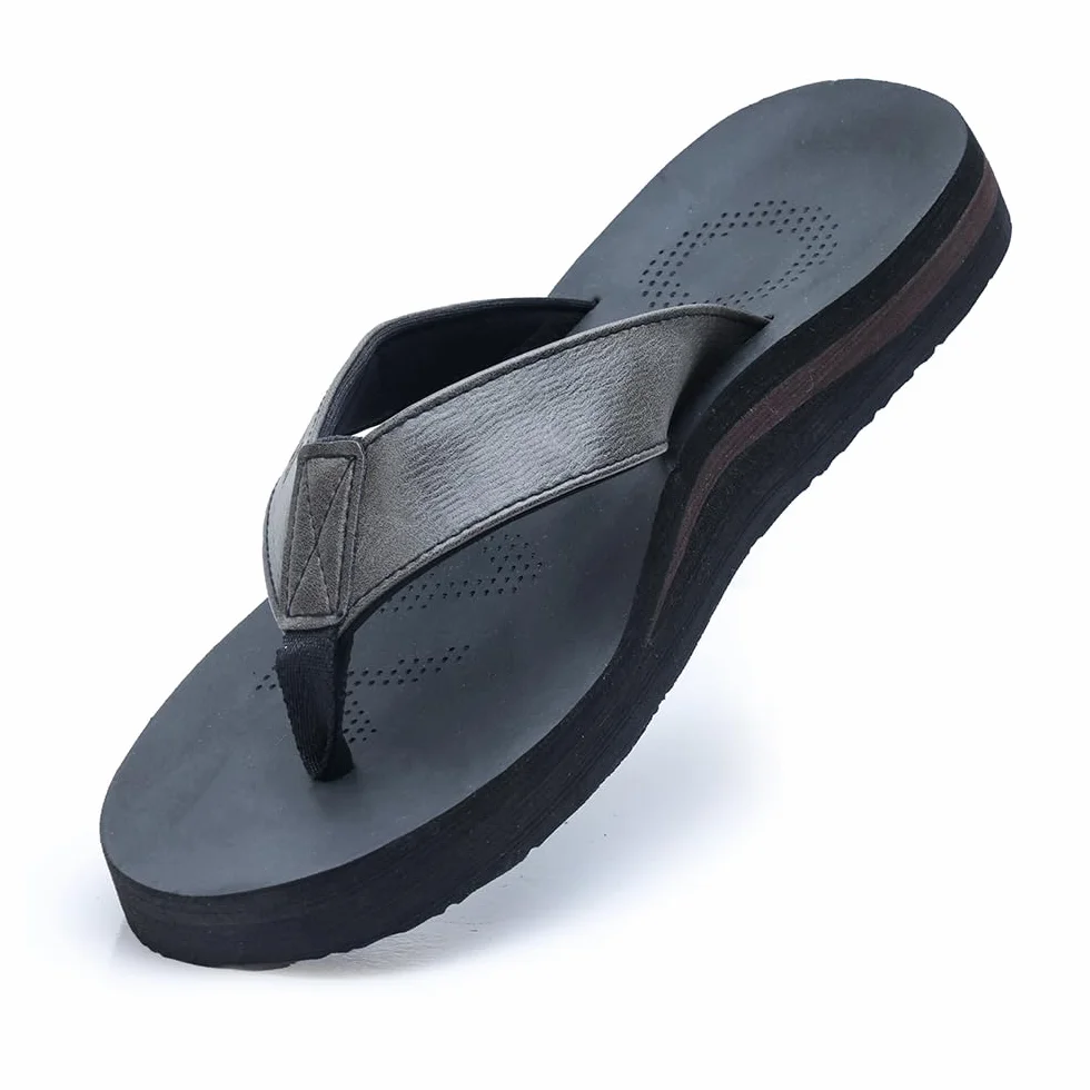 Tongs Hommes Flip Flop Plage d'été Orthopedic Support