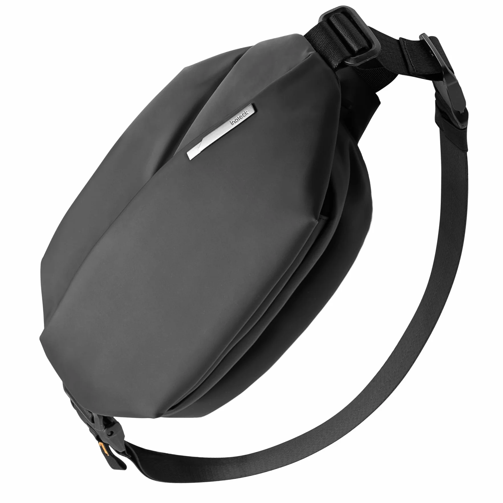 Inateck Sac Banane Hommes Femmes bandoulière réglable Sacoche Ceinture Polyvalent Voyage Randonnée Cyclisme Travail Sport Noir