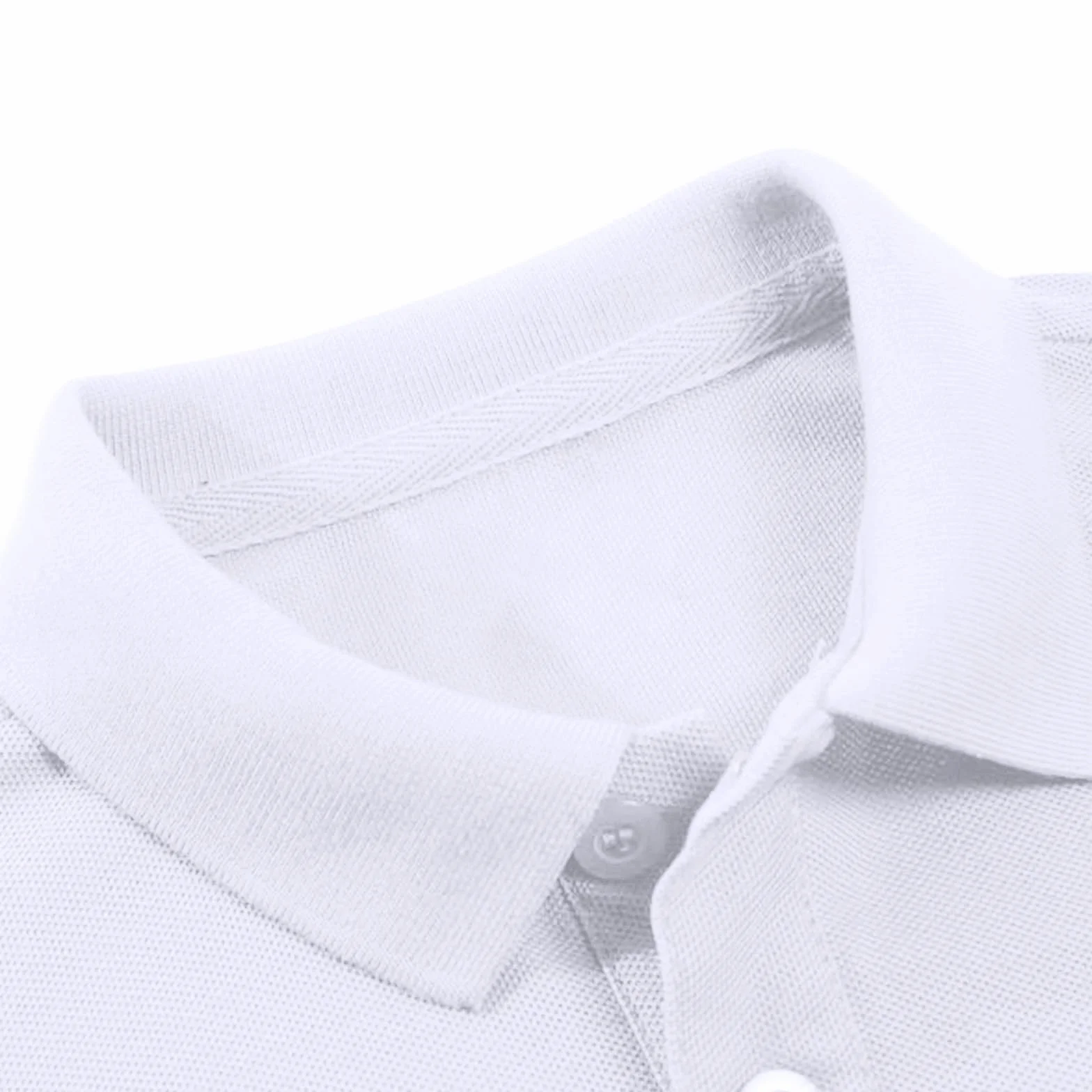 Polo manches courtes garçons filles uniforme scolaire couleur unie été haut basique doux respirant confortable poche 4-12 ans