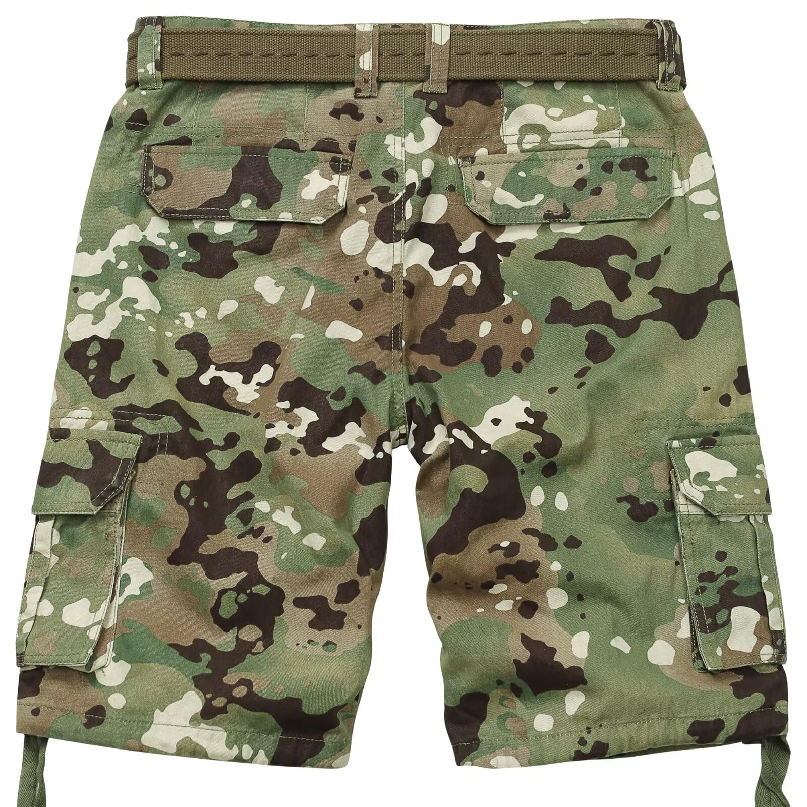 Men's Relaxed Fit Camo Cargo Shorts - 11" Inseam